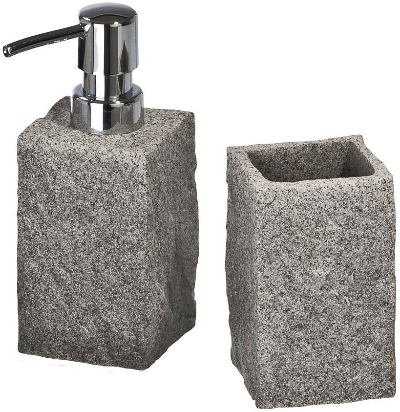 WENKO Bad-Accessoire-Set Granit, 2-teilig kaufen | OTTO WENKO Bad-Accessoire-Set Granit, 2-teilig kaufen | OTTO
