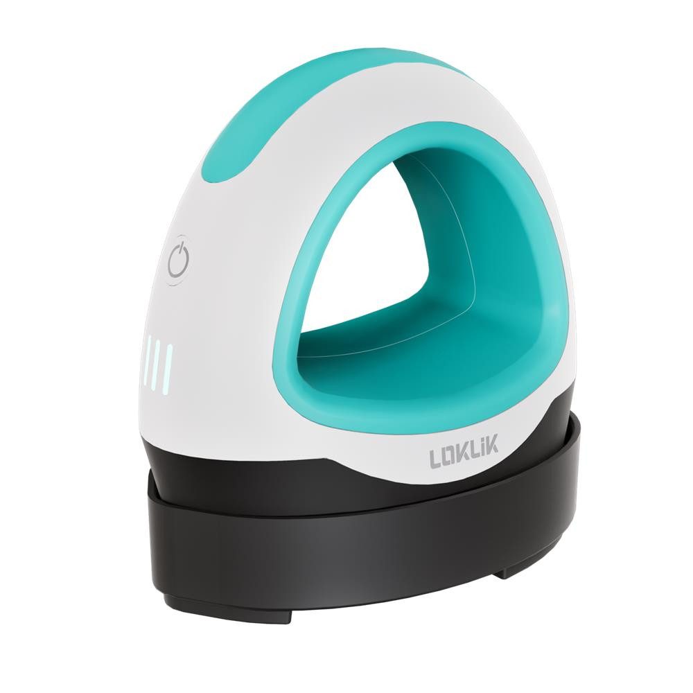 LOKLIK Reisebügeleisen Mini Heat Press, Kompakte Heizpresse, Transferpresse zum Aufbügeln, Textildruck, blau