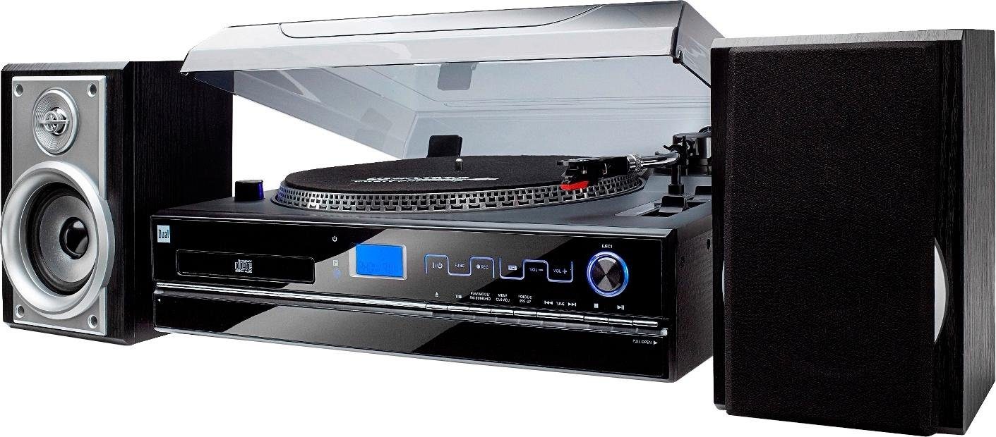 Dual NR100 Microanlage (Plattenspieler, CD-Player ...