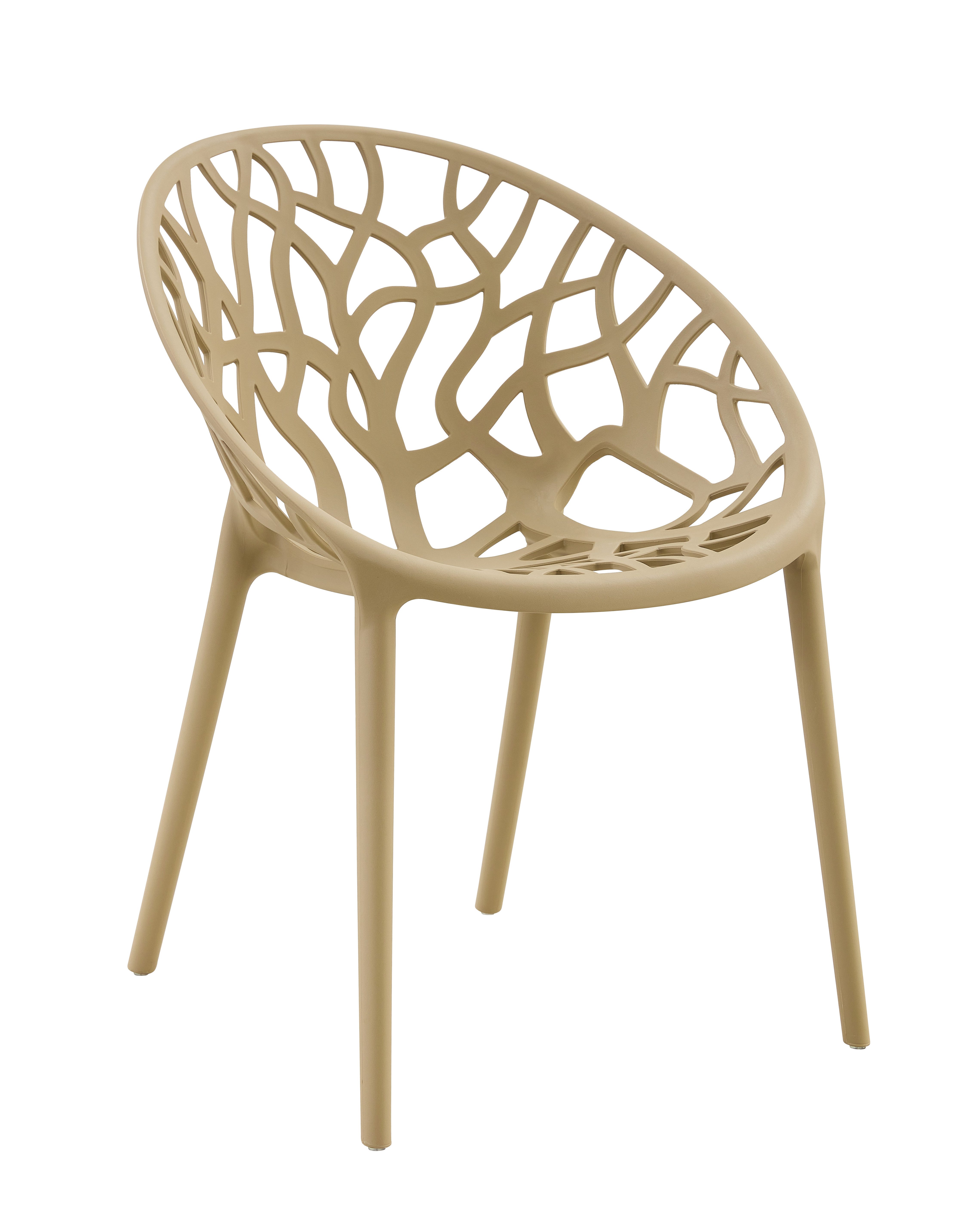 faee Gartenstuhl Levanzo, aus Kunststoff, filigranes Design