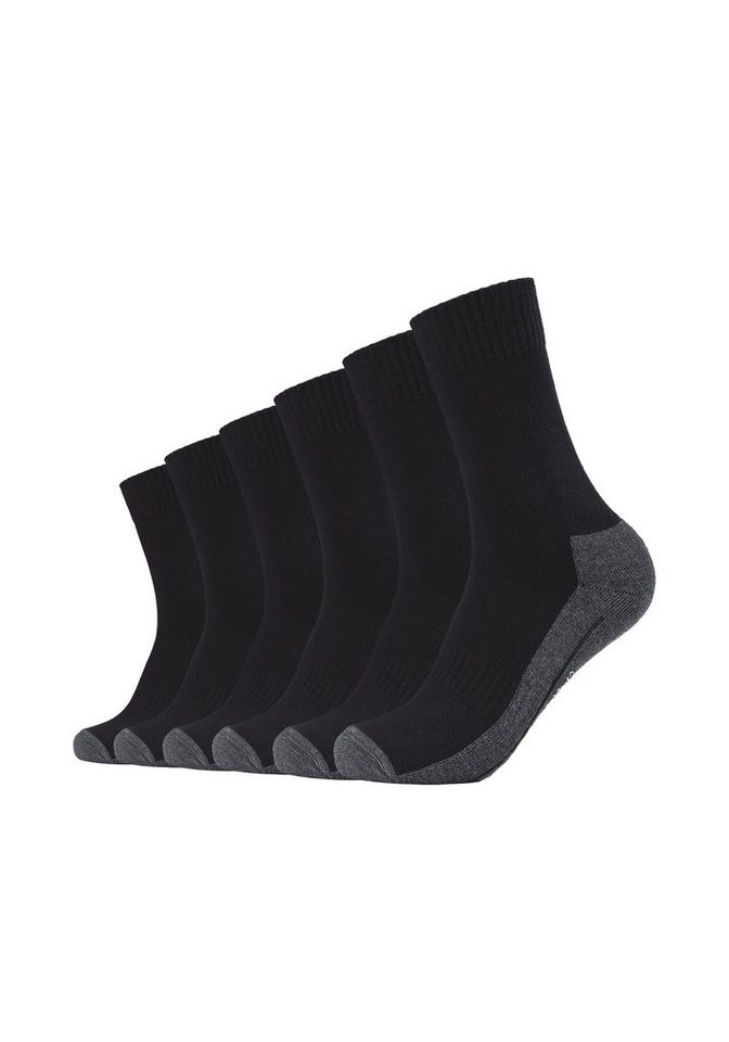 Camano Socken Pro Tex Function (6-Paar) mit angenehmem Komfortbund, Aus  feuchtigkeitsregulierenden Funktionsfasern gefertigt