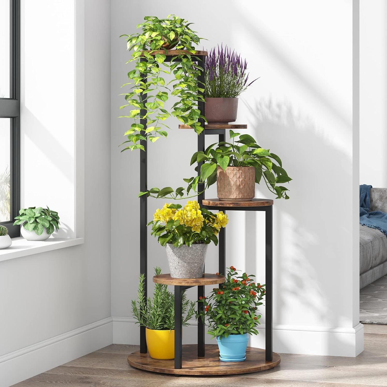 Tribesigns Blumenständer Pflanzenständer für den Innenbereich, günstig online kaufen