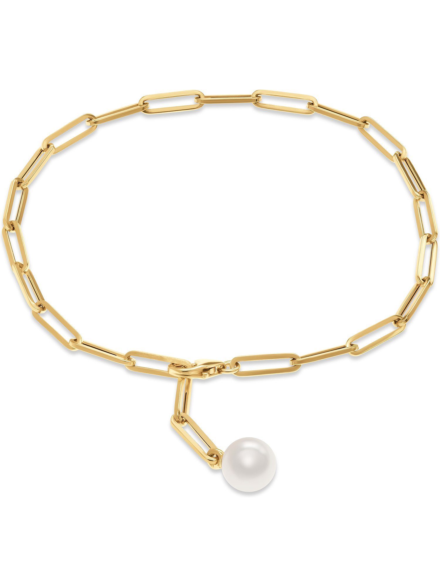YAMOKO Armband YAMOKO Damen-Armband 585er Gelbgold Süßwasserperle