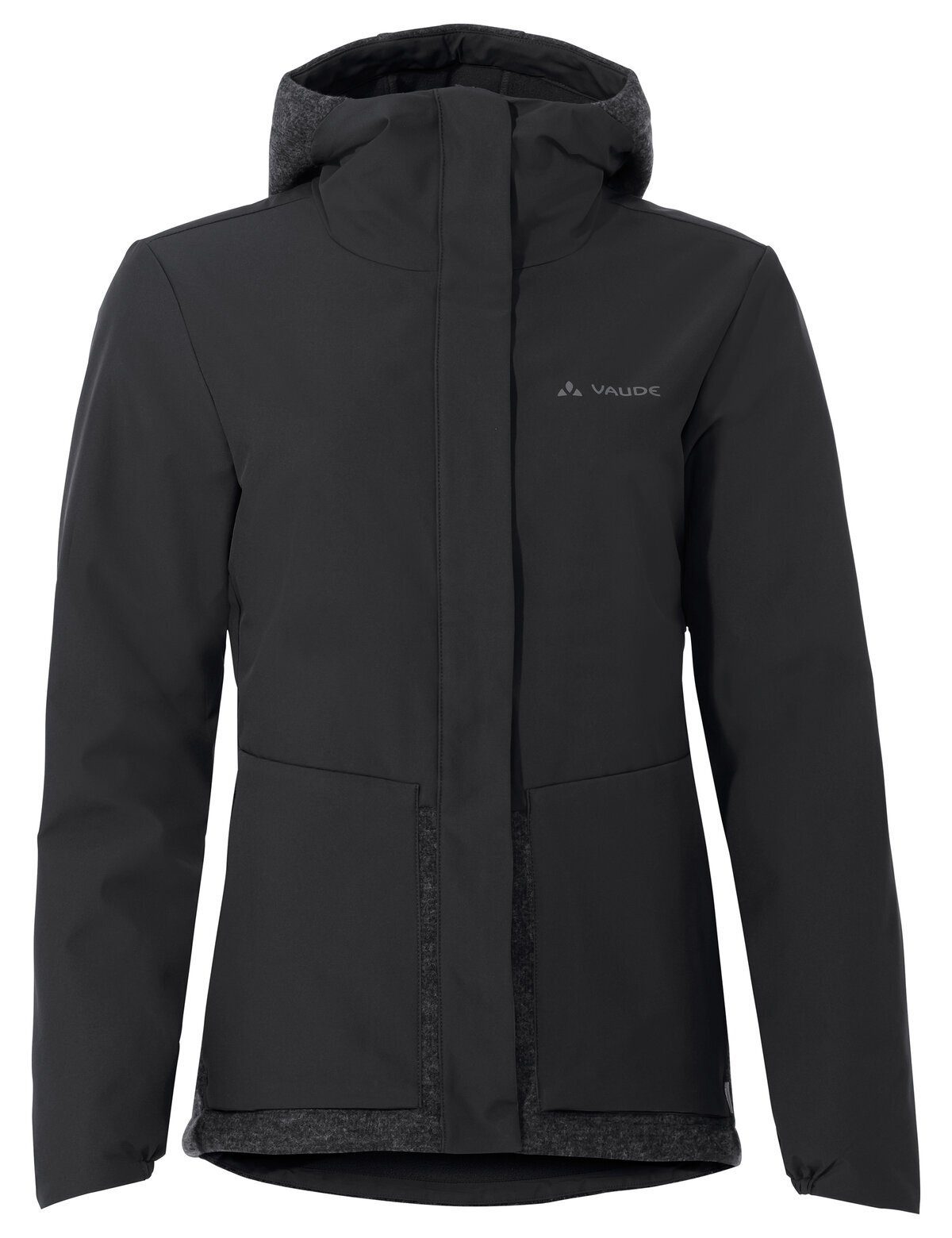 padded Women's Jacket VAUDE Outdoorjacke IV (1-St) Klimaneutral uni Cyclist kompensiert black