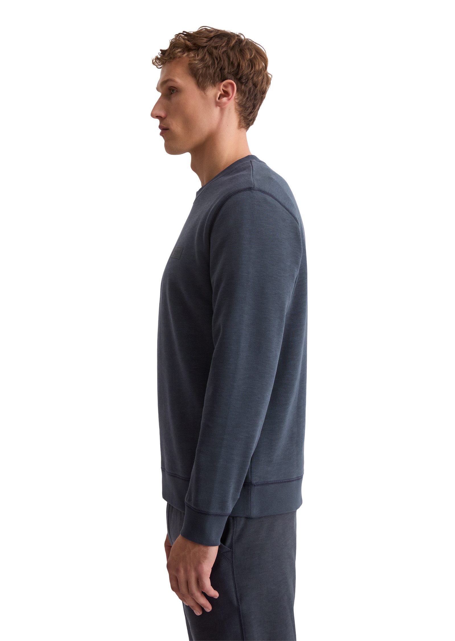 Marc O'Polo Sweatshirt aus weichem Bio-Baumwoll-Sweat günstig online kaufen