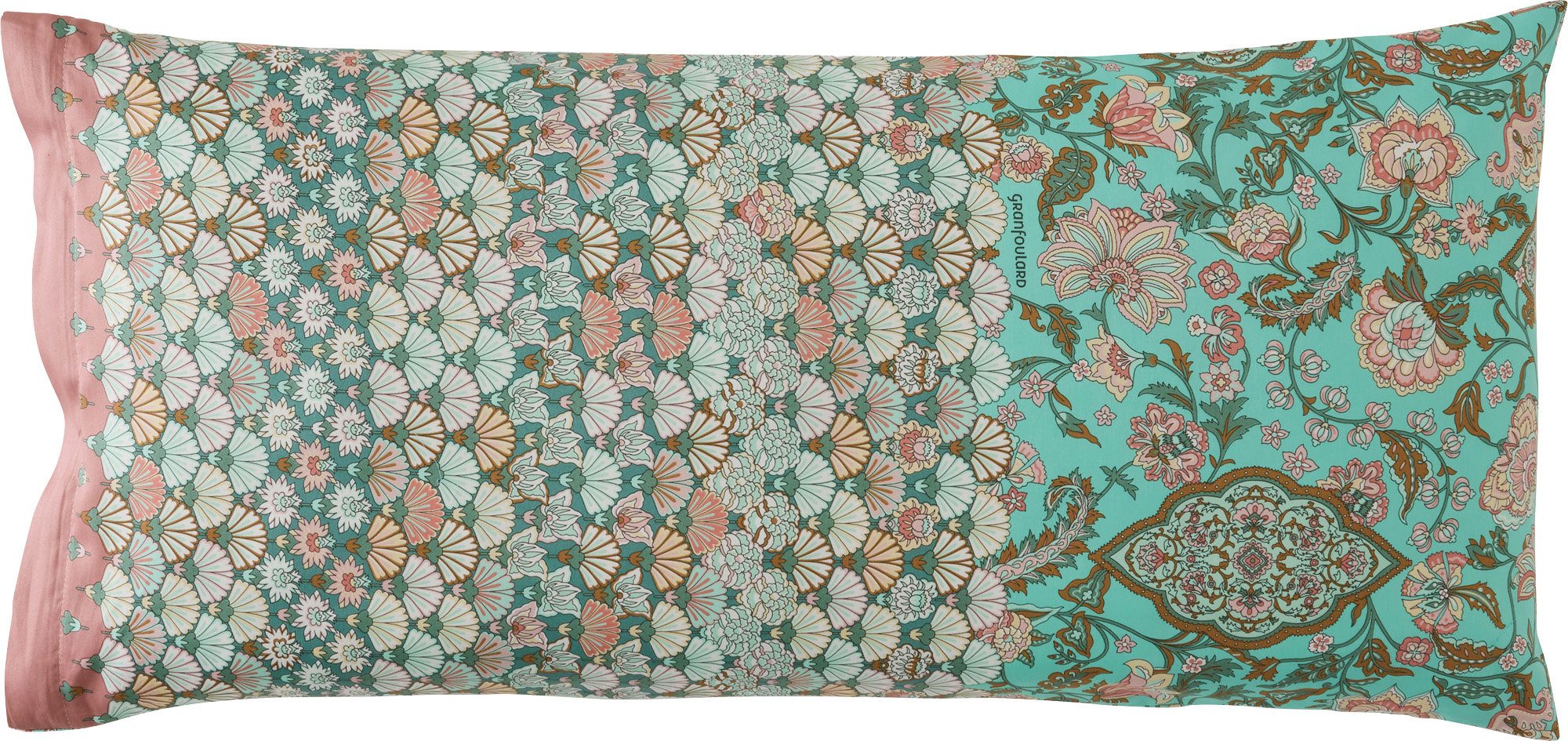 Bassetti Kissenbezüge Kissenbezug "Tigullio", Feinsatin Paisley/Blumen/Ornamente