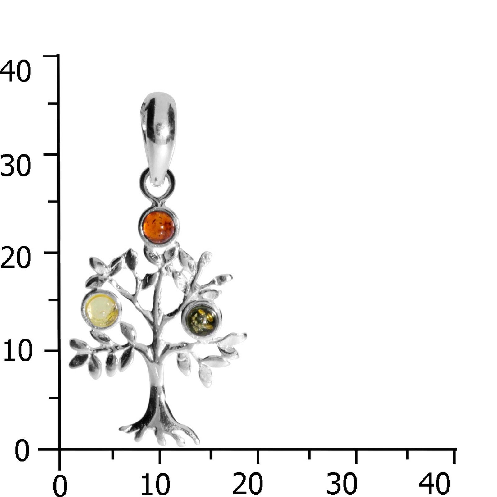 OSTSEE-SCHMUCK Kettenanhänger Ostsee-Schmuck Anhänger Lebensbaum Anhänger L günstig online kaufen