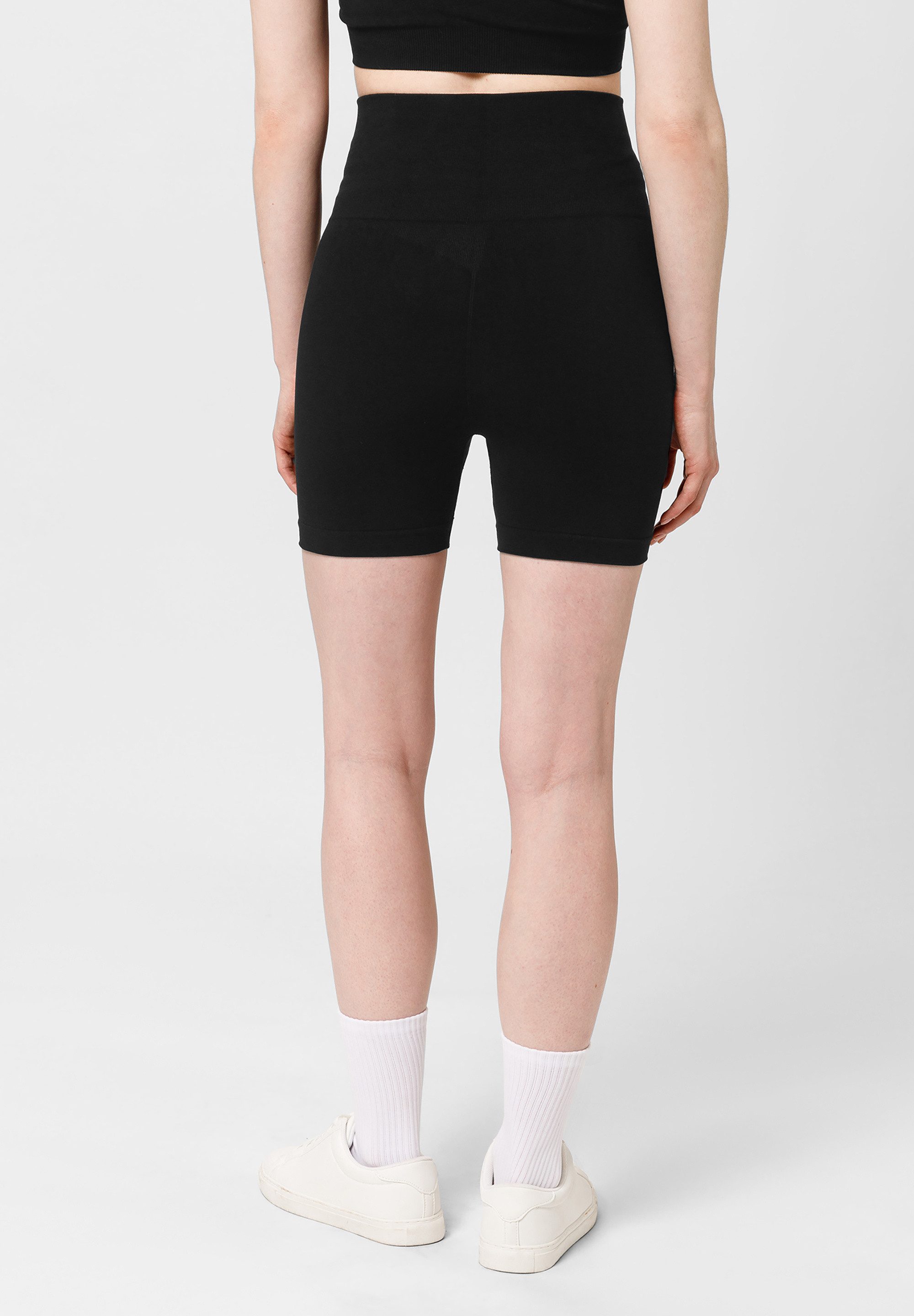 Les Lunes Shorts SYNC Short Leggings Seamless Seamless Hotpants mit breitem Bund