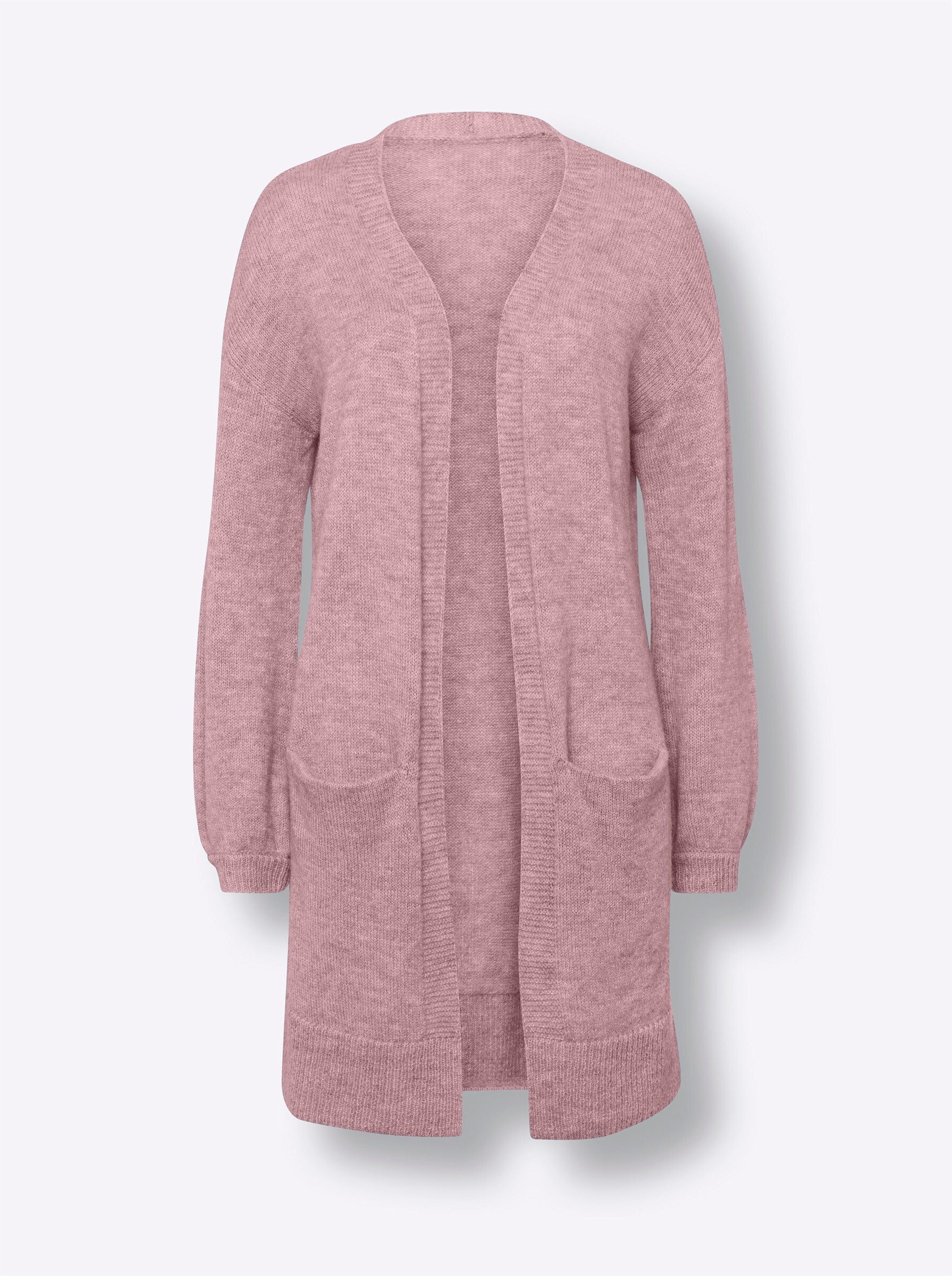heine Strickjacke Strickjacke Langarm Jersey