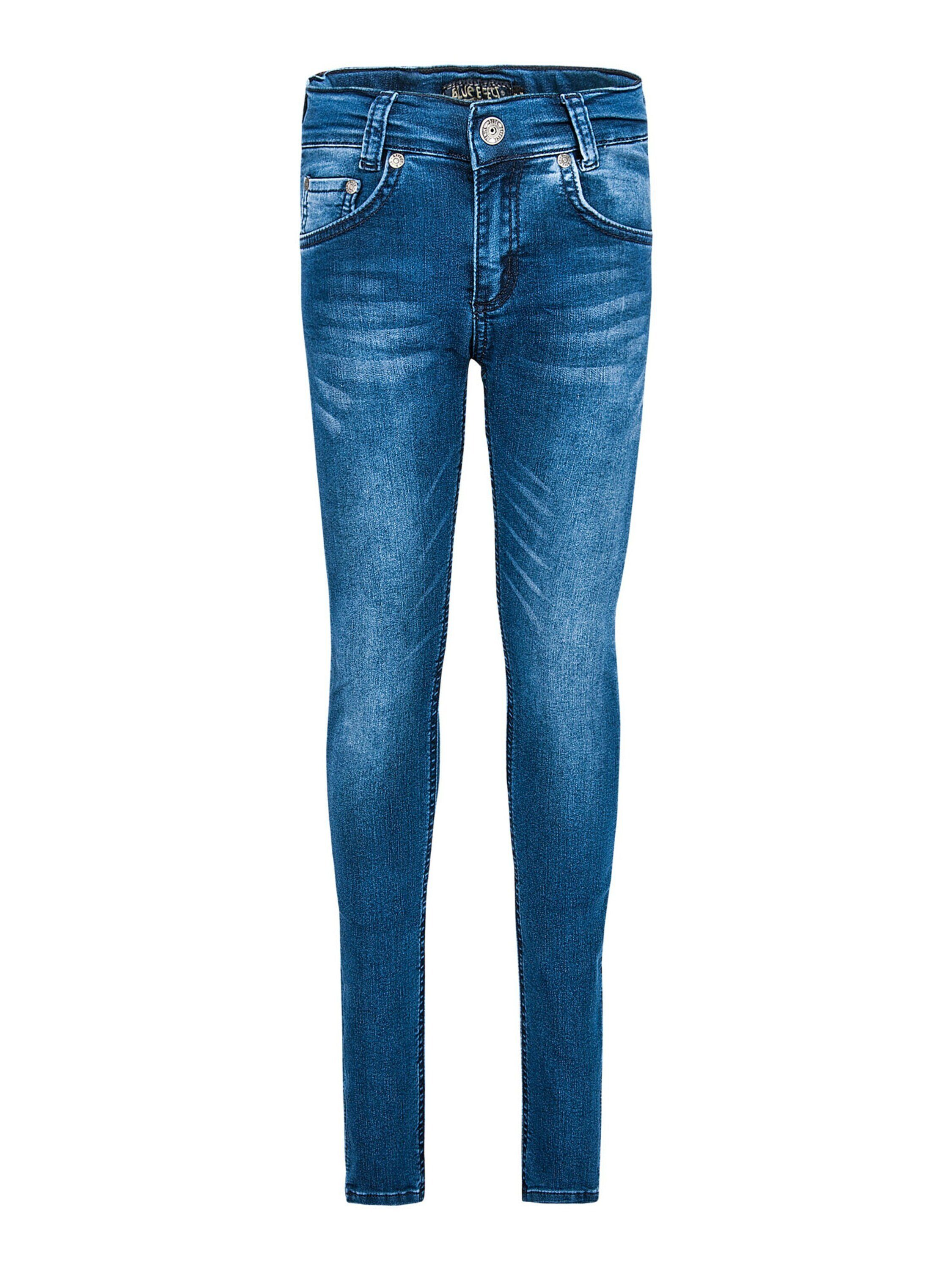 Qualität ist garantierte Zufriedenheit! BLUE EFFECT blue (1-tlg) Slim-fit-Jeans medium
