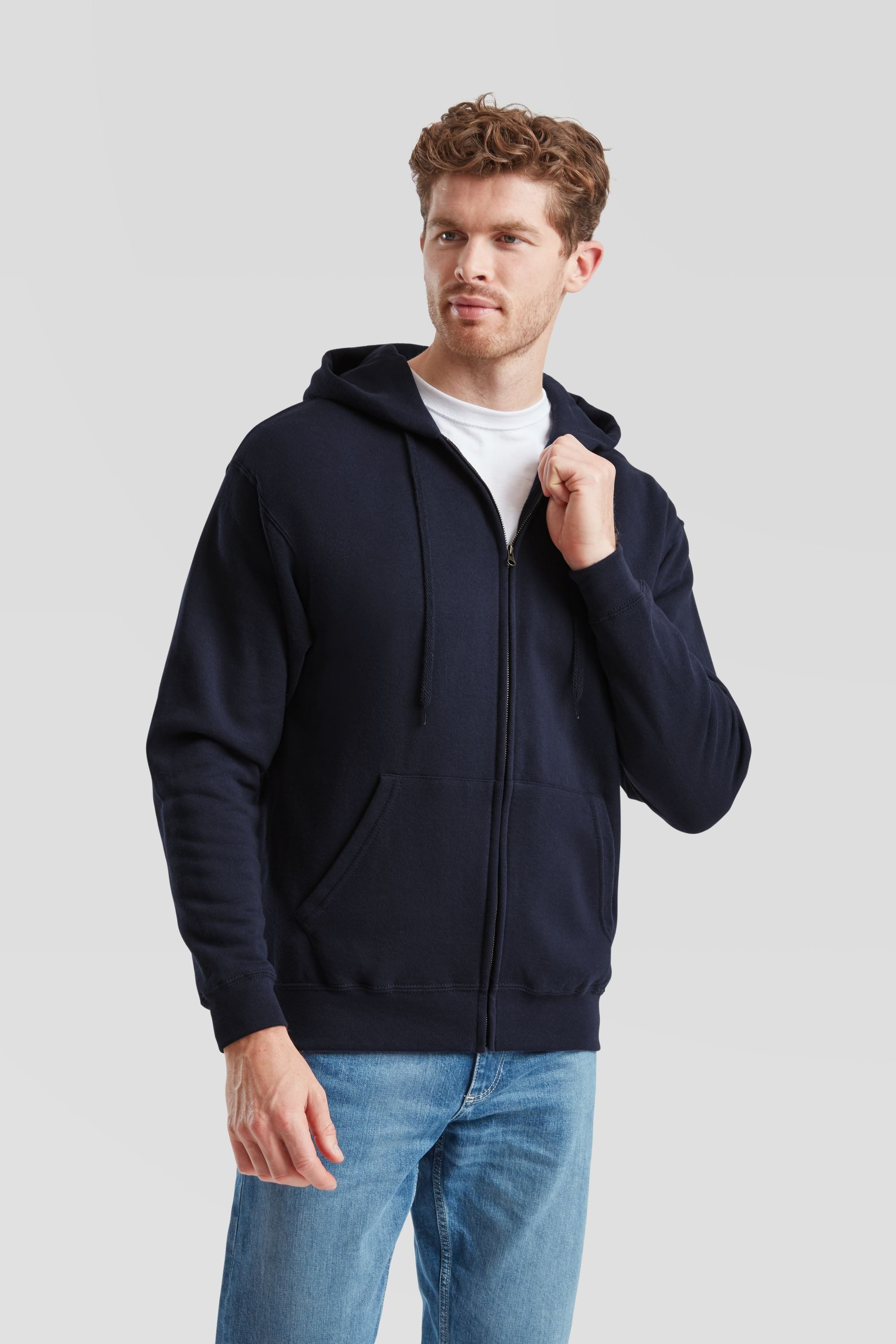 Fruit of the Loom Sweatjacke Classic Hooded Sweat Jacket – Bild 3 von 5