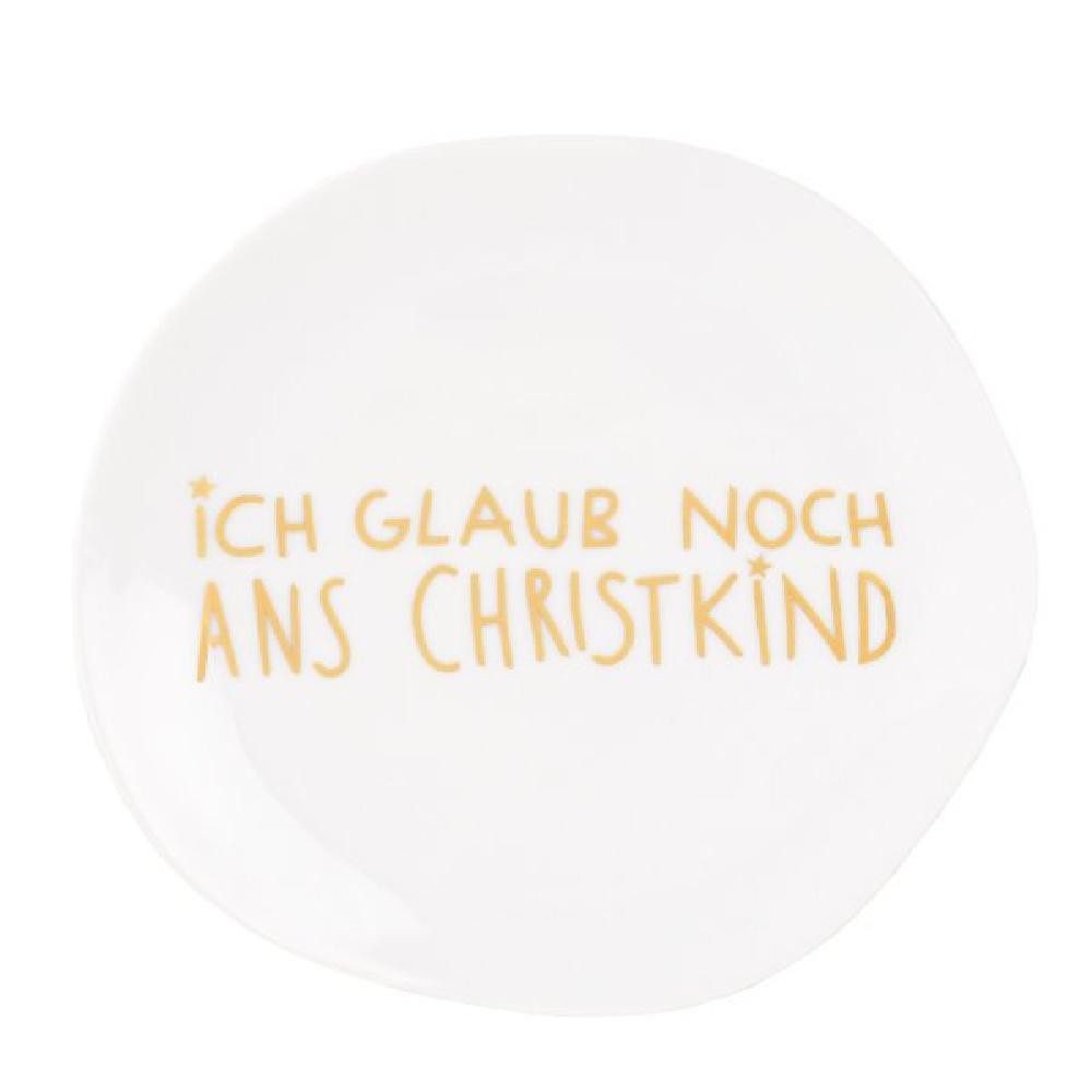 Räder Geschirr Design Weihnachtsteller Ich glaub noch ans Christkind (13,5c günstig online kaufen