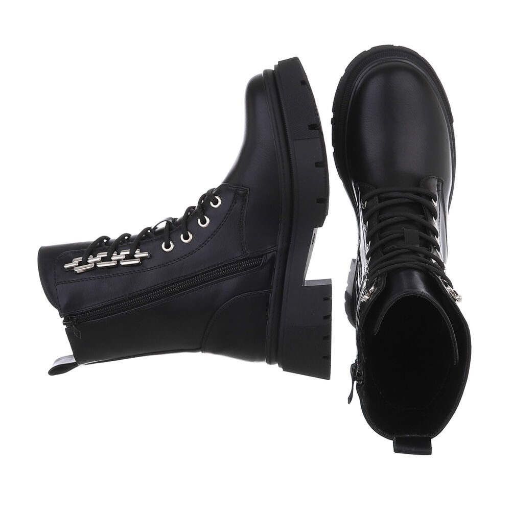 Ital-Design Damen Schnürschuhe Freizeit Schnürstiefelette (87451871) günstig online kaufen