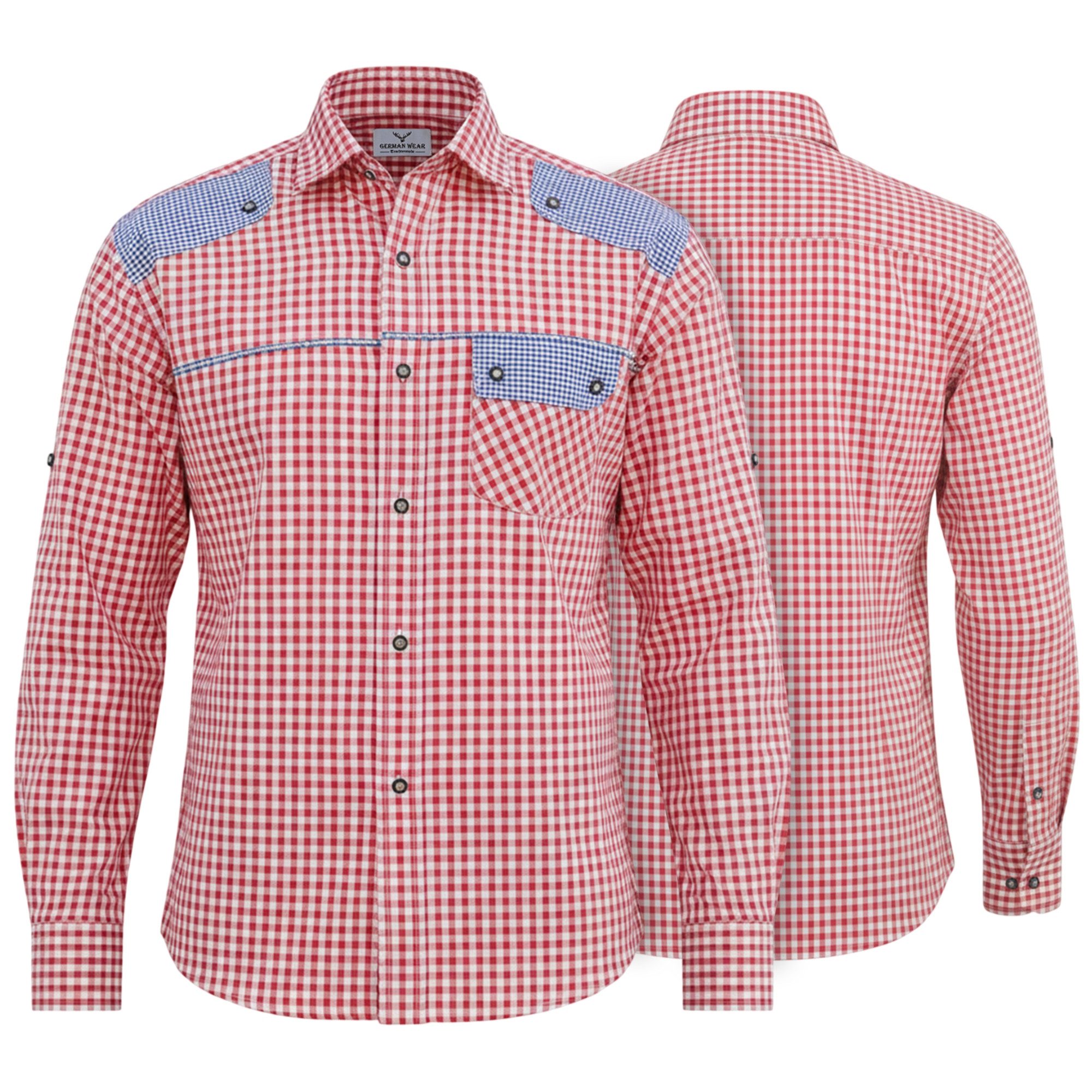 Trachtenhemd GW1243 Red