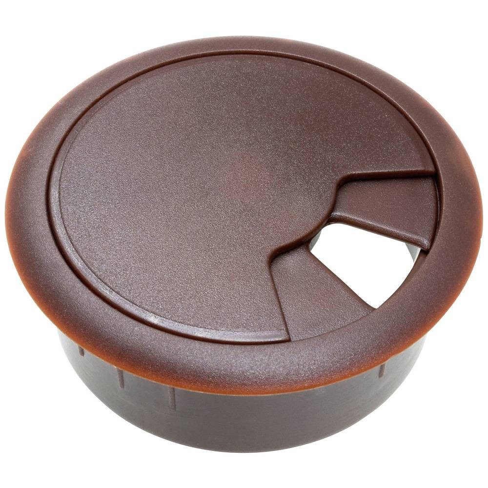 TRU COMPONENTS Электропроводführung Электропроводdurchführung für Arbeitsplatten 452636, für Arbeitsplatten