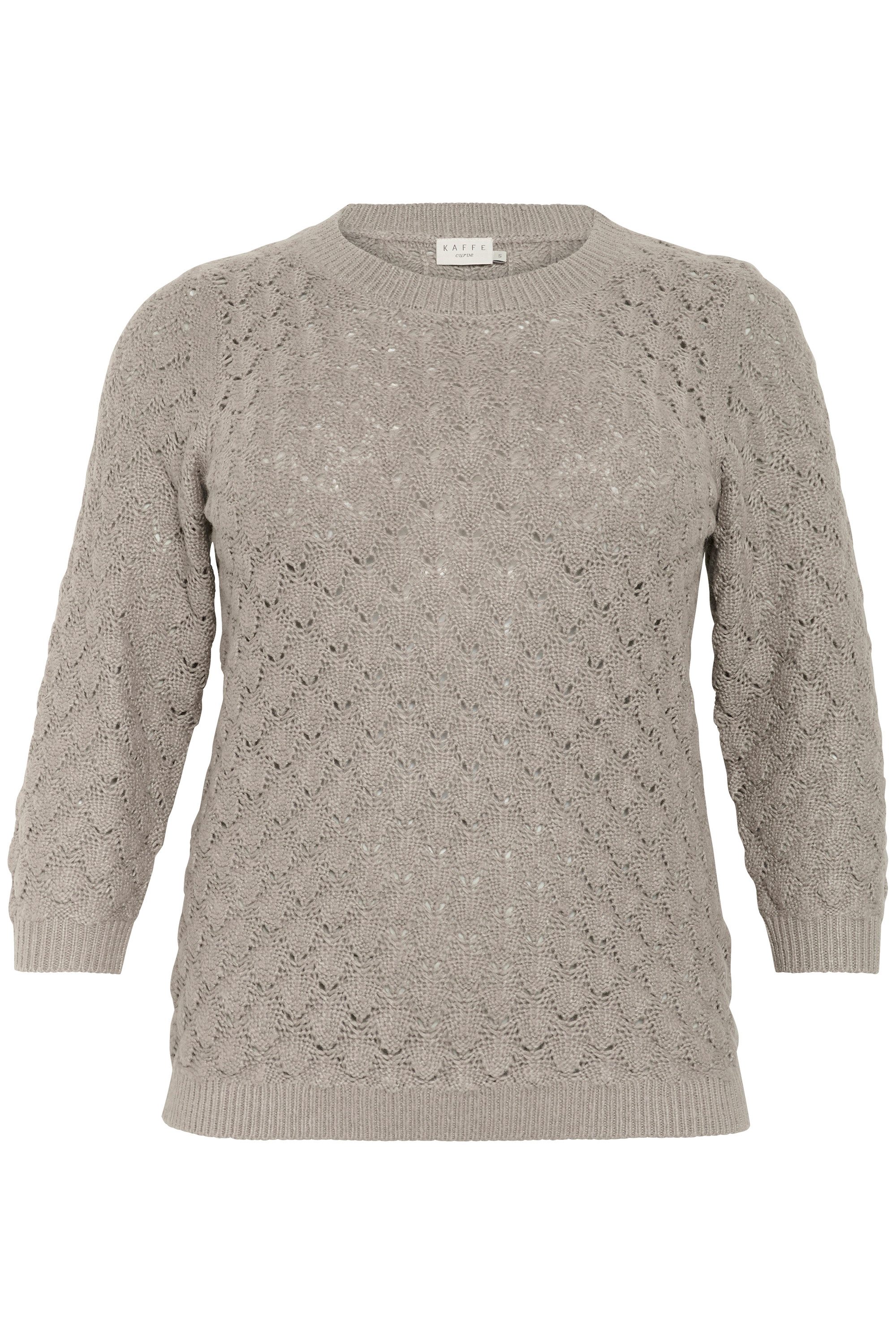 KAFFE Curve Strickpullover Strickpullover KCmani Große Größen günstig online kaufen