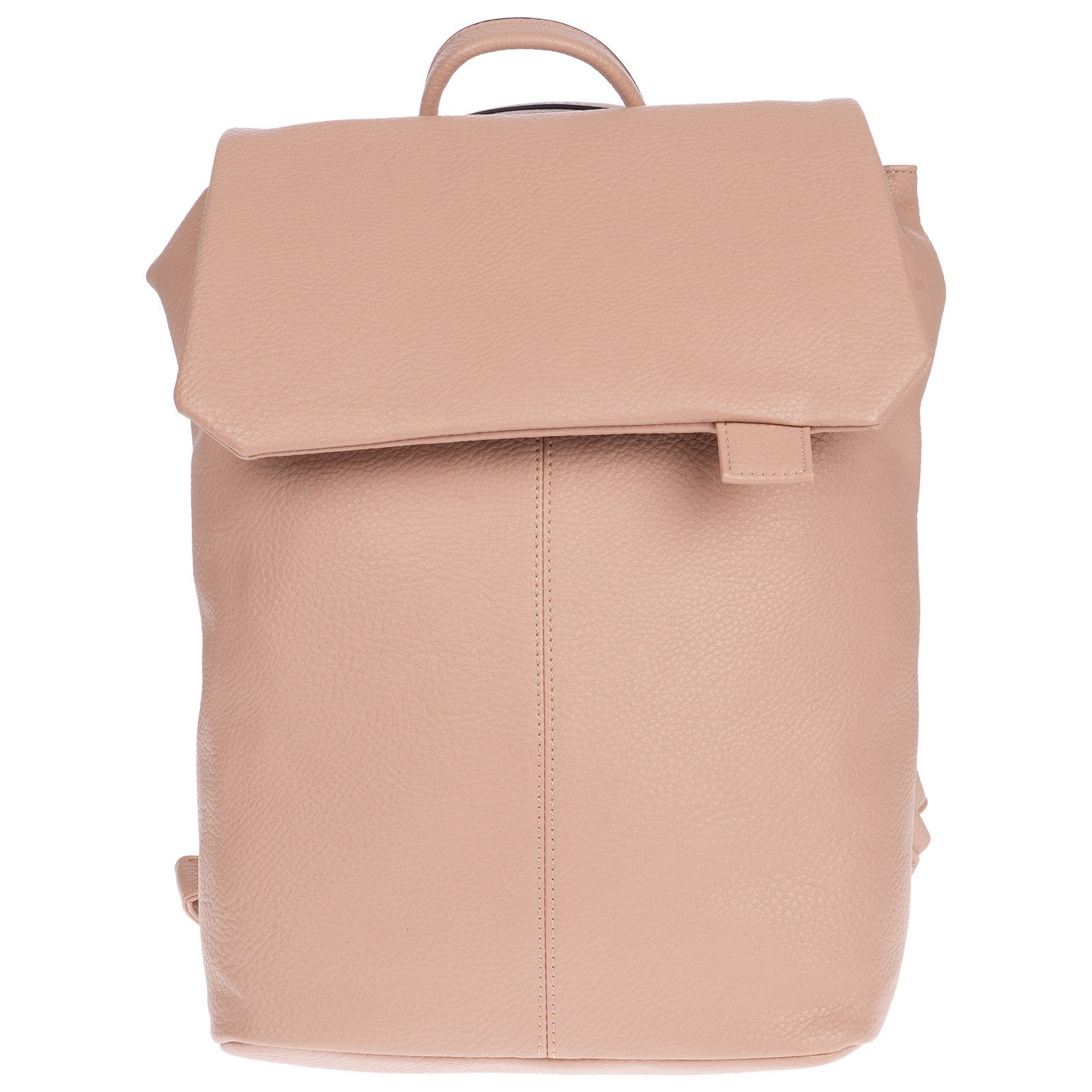 Christian Wippermann Cityrucksack Mittelgroßer Damen Rucksack Leder Optik PU (1 tlg, 1-tlg), Kurier Rollup Bag
