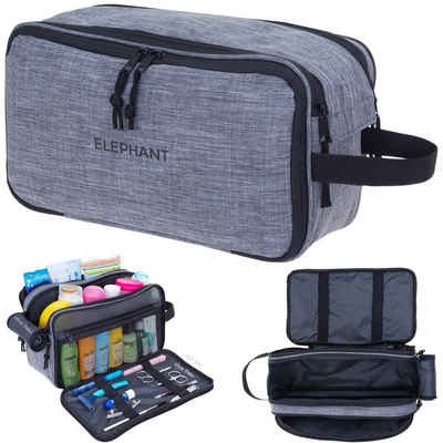 ELEPHANT Сумки для туалетных принадлежностей Travel Herren Damen Washbag Reise, Kulturtasche Kosmetiktasche Reise Tasche Sauna