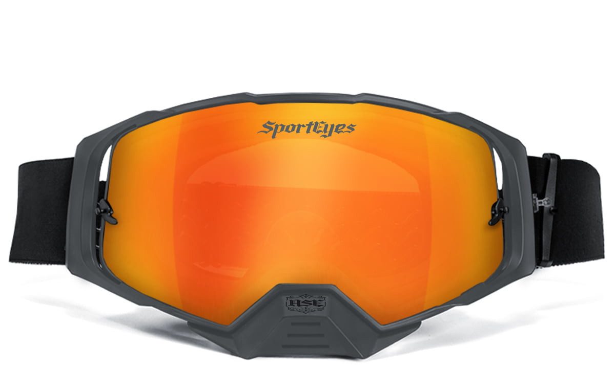 HSE - SportEyes Motorradbrille DIRTMASTER, Crossbrille