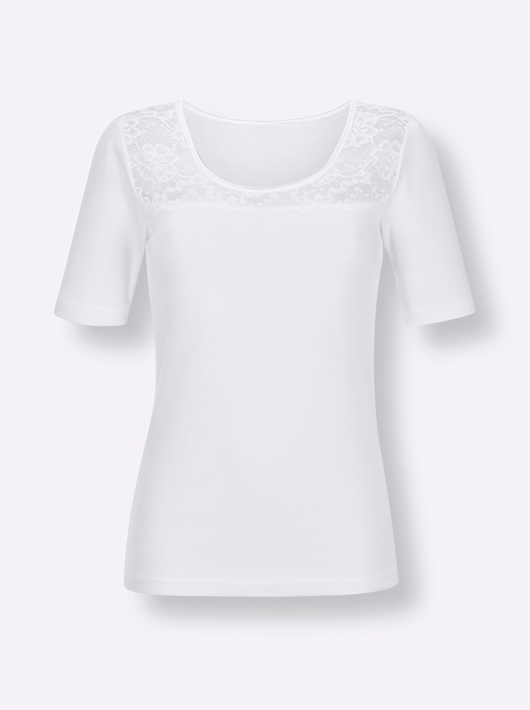 Witt Unterhemd Blazershirt Kurzarm