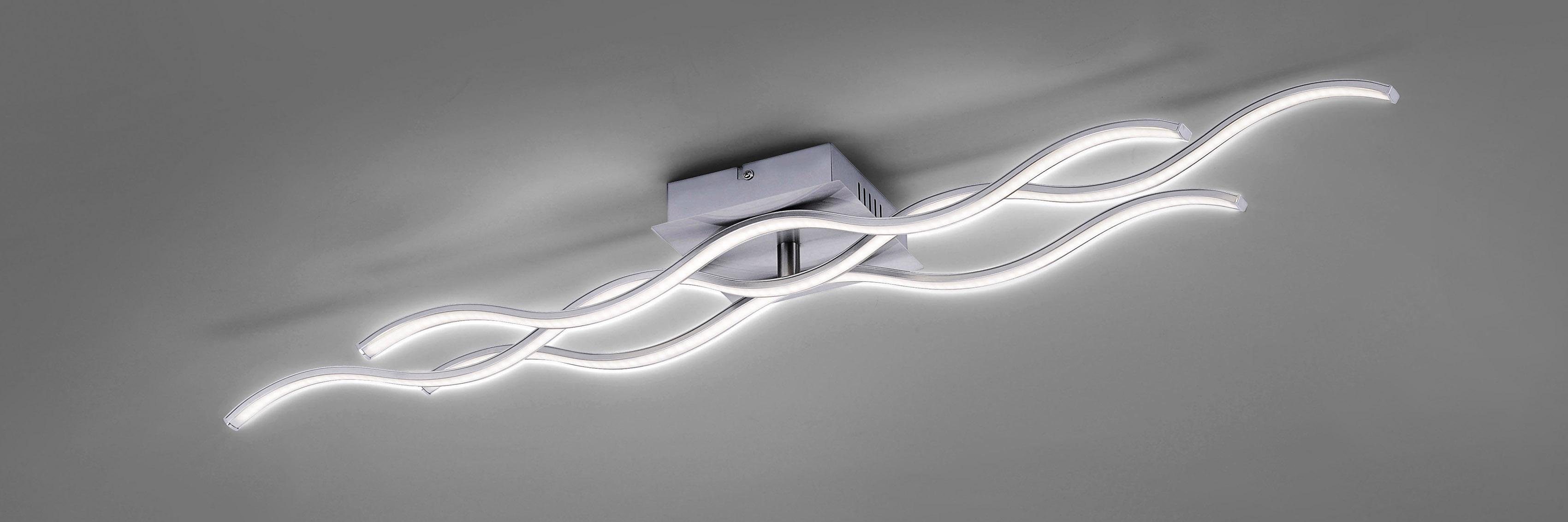 Leuchten Direkt integriert, festverbautem inklusive Deckenleuchte Warmweiß, LED LEDLeuchtmittel WELLA, fest