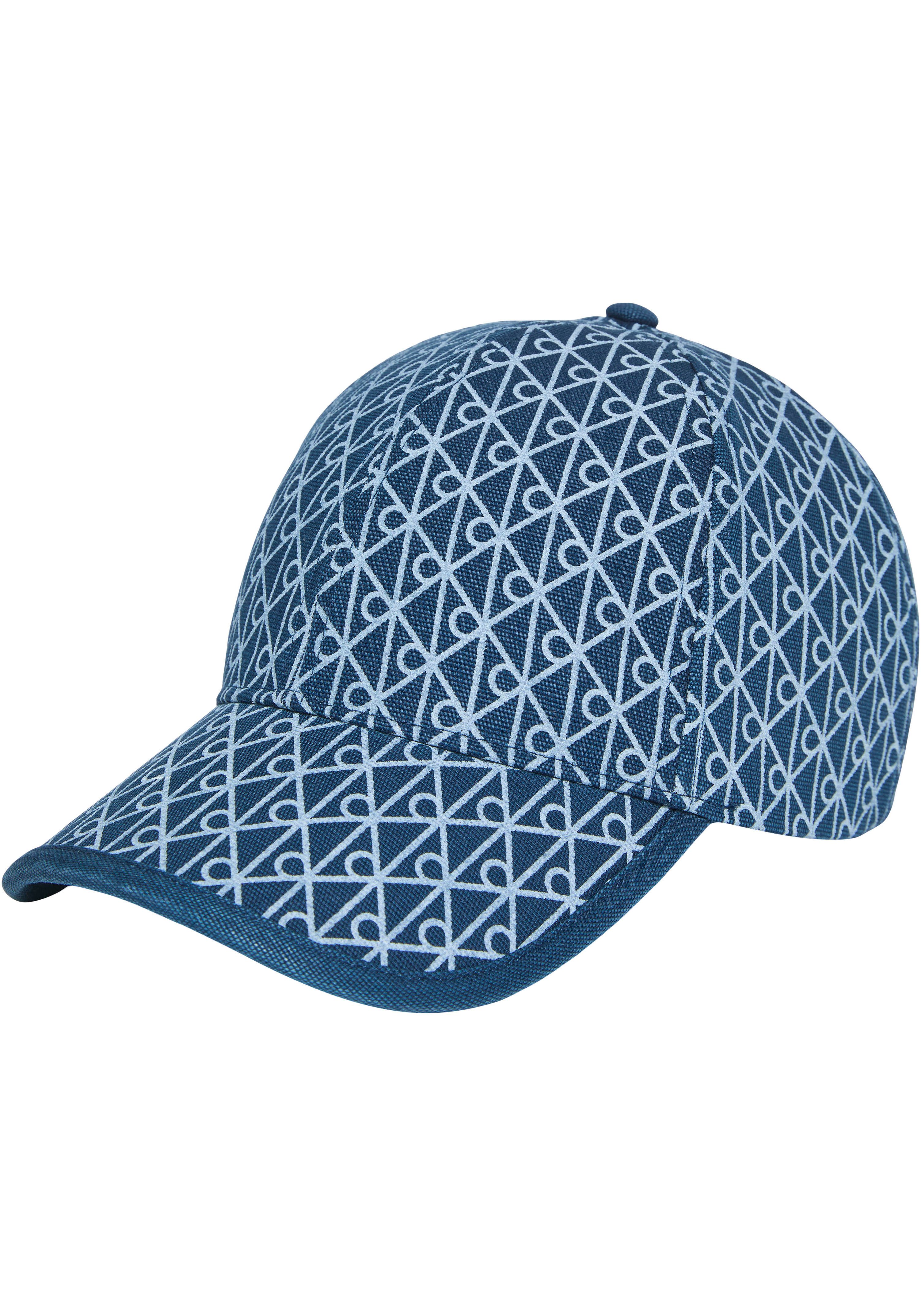 Calvin Klein Baseball Cap EMBLEM PRINT w LEATHER PATCH CAP Mit festem Schir günstig online kaufen