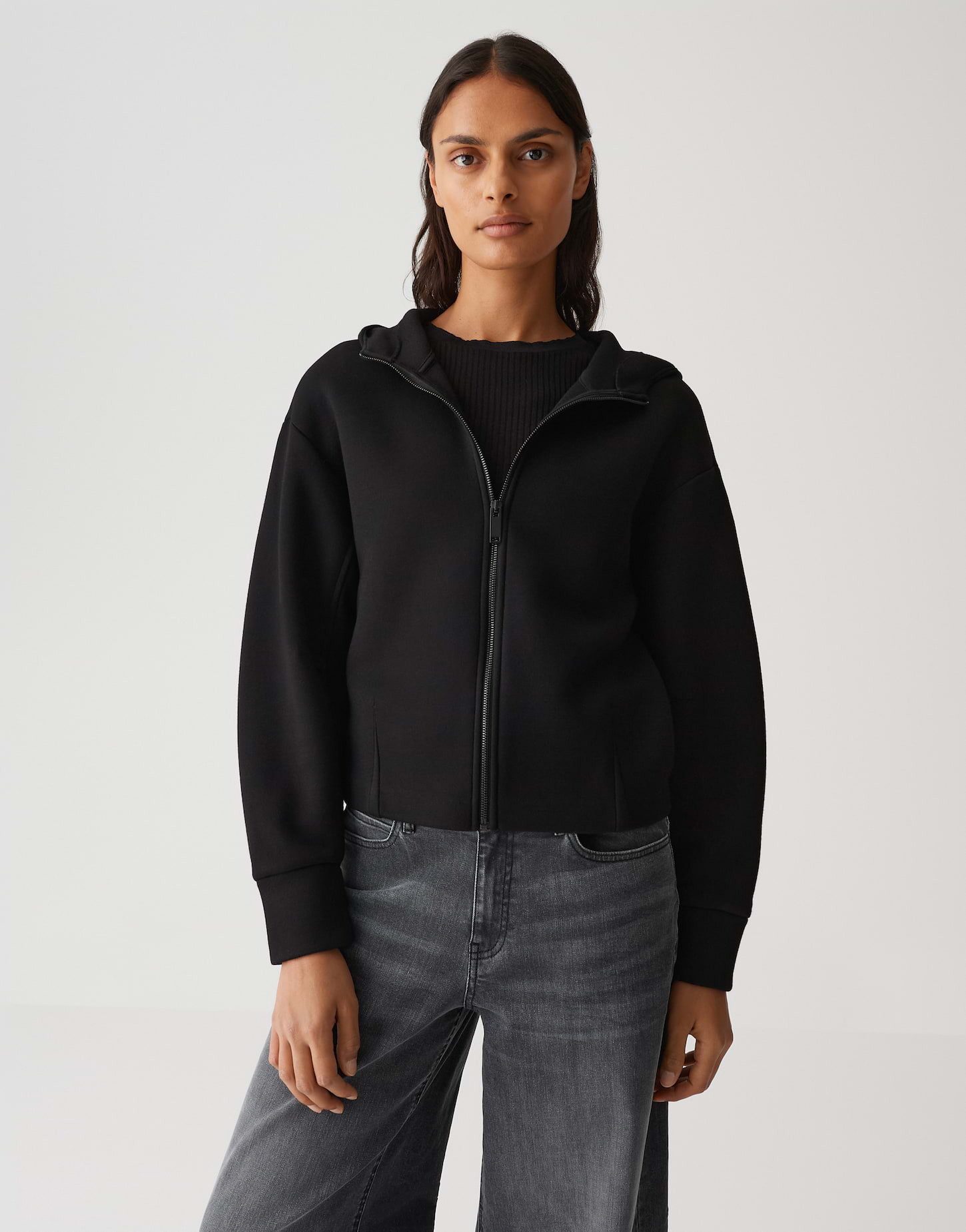 OPUS Hoodie GULNORA im Blousonstil überschnittene günstig online kaufen