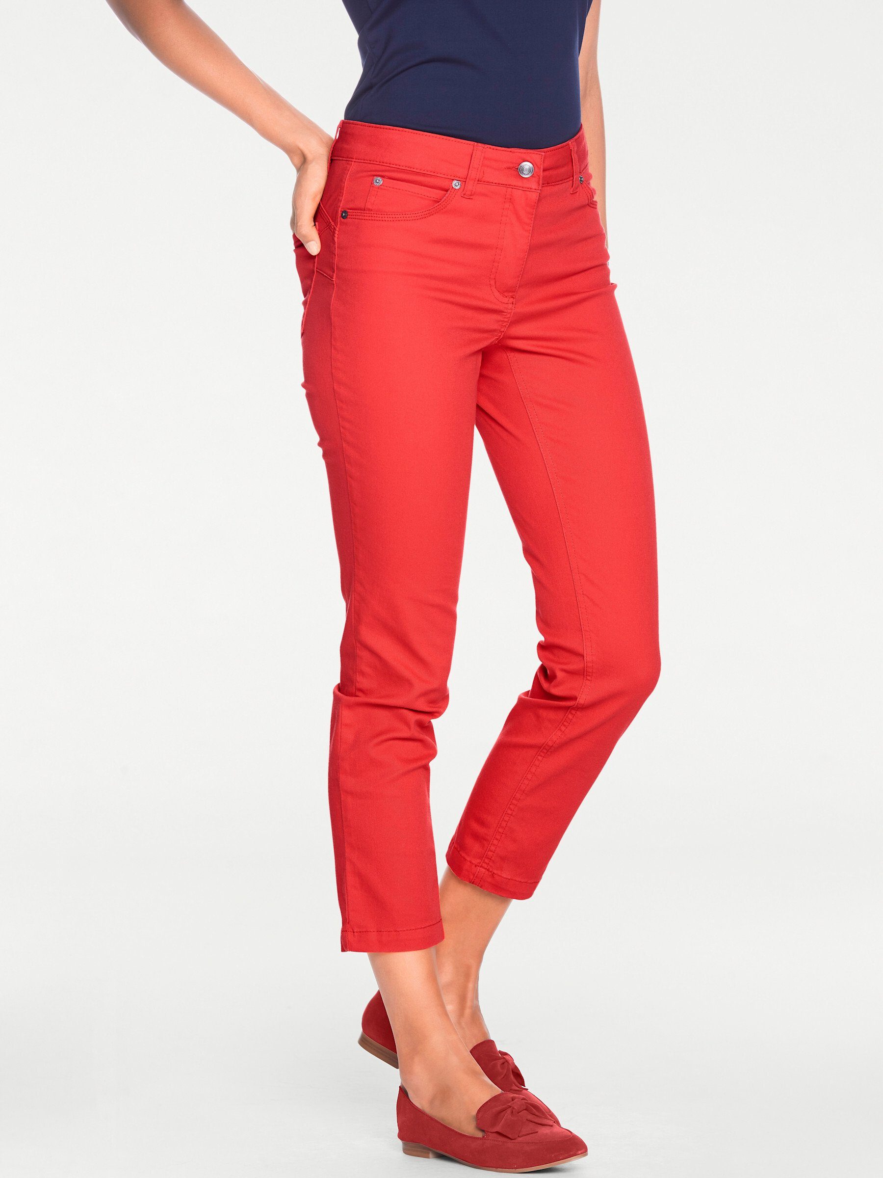 heine Bequeme Jeans hibiskus