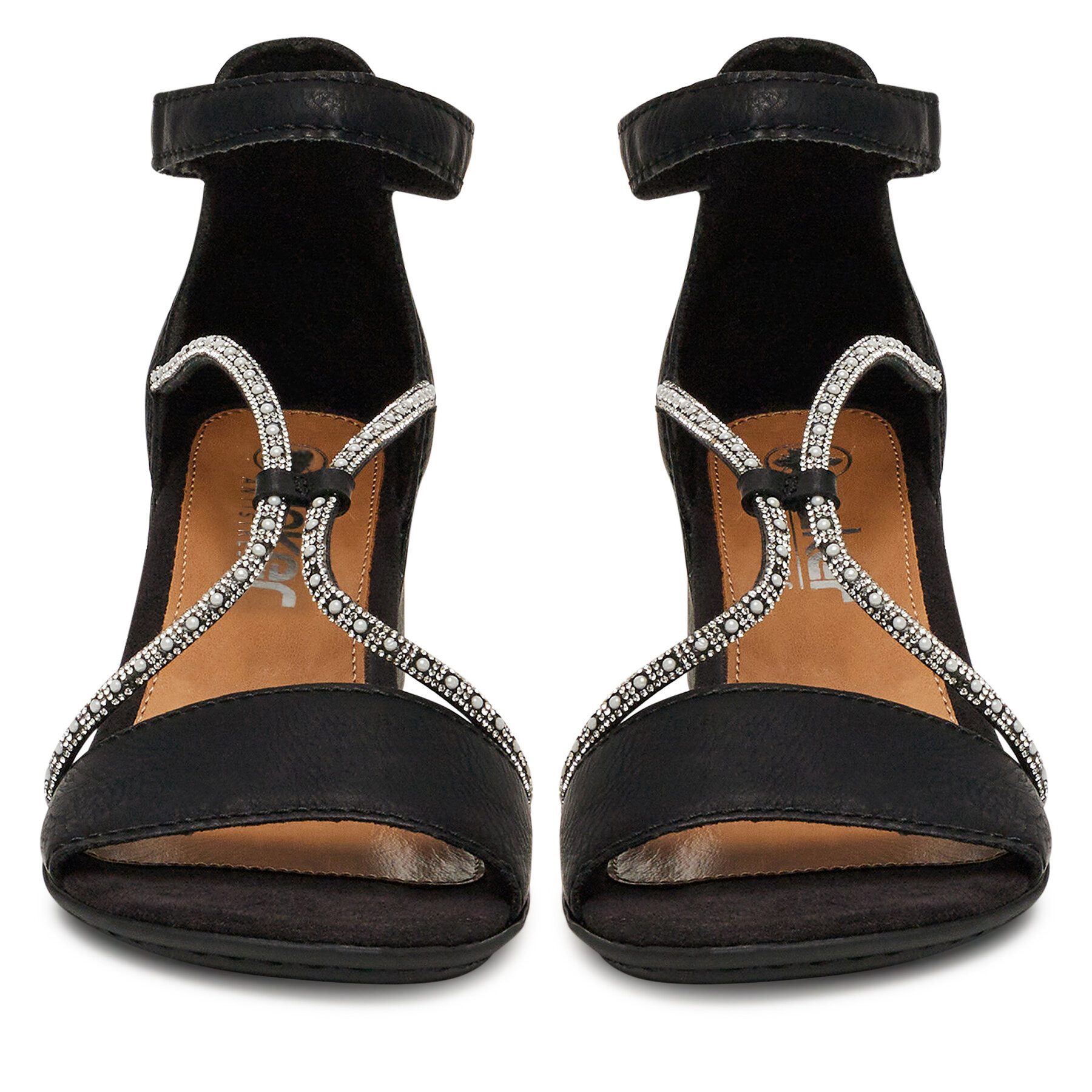 Rieker Rieker Damen-Sandalen Schwarz 64654-00 Sandale