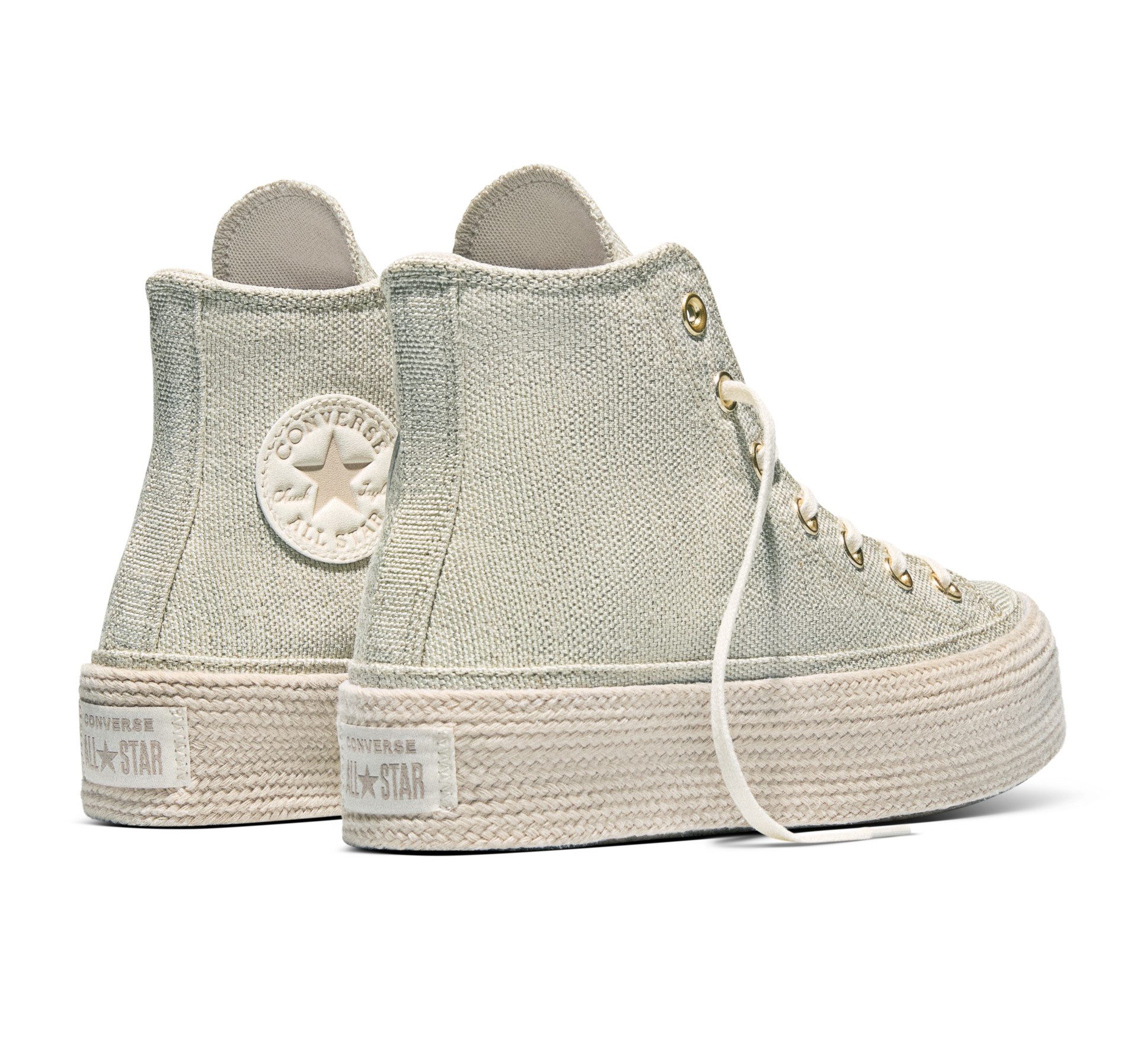 Converse CHUCK TAYLOR ALL STAR LIFT ESPADRILLE Sneaker für sportlichen Look im Alltag, sportlicher Stil, mit Schnürung – Bild 5 von 5