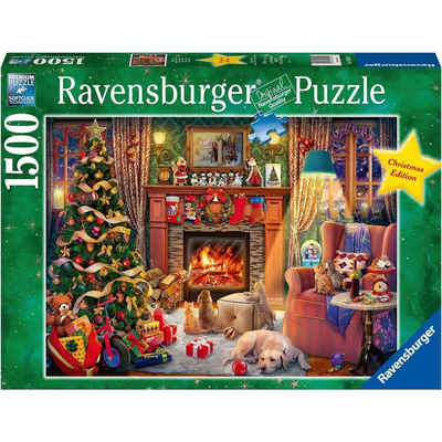 Ravensburger Puzzle Ravensburger - Heiligabend, 1500 Puzzleteile, 1500 Teile Puzzle