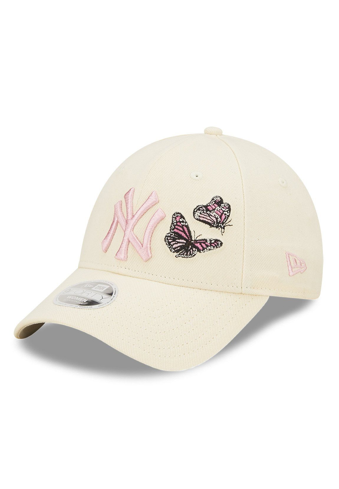Cap Butterfly Damen Wmns Baseball 9Forty New Era Era YANKEES NY Adjustable New Beige Cap