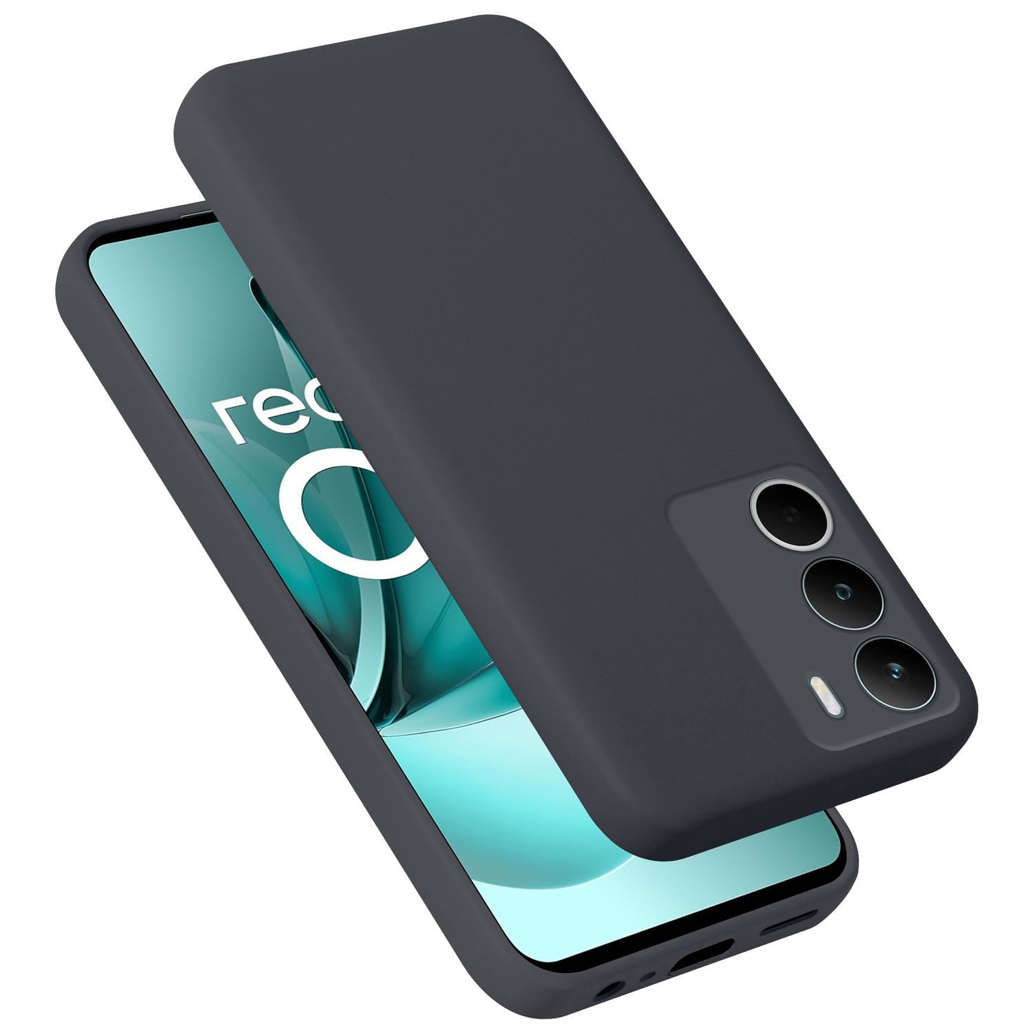 Cadorabo Handyhülle für Realme C71 Hülle Realme C71, Hülle TPU Silikon Schutzhülle Flexible Handyhülle Cover Case