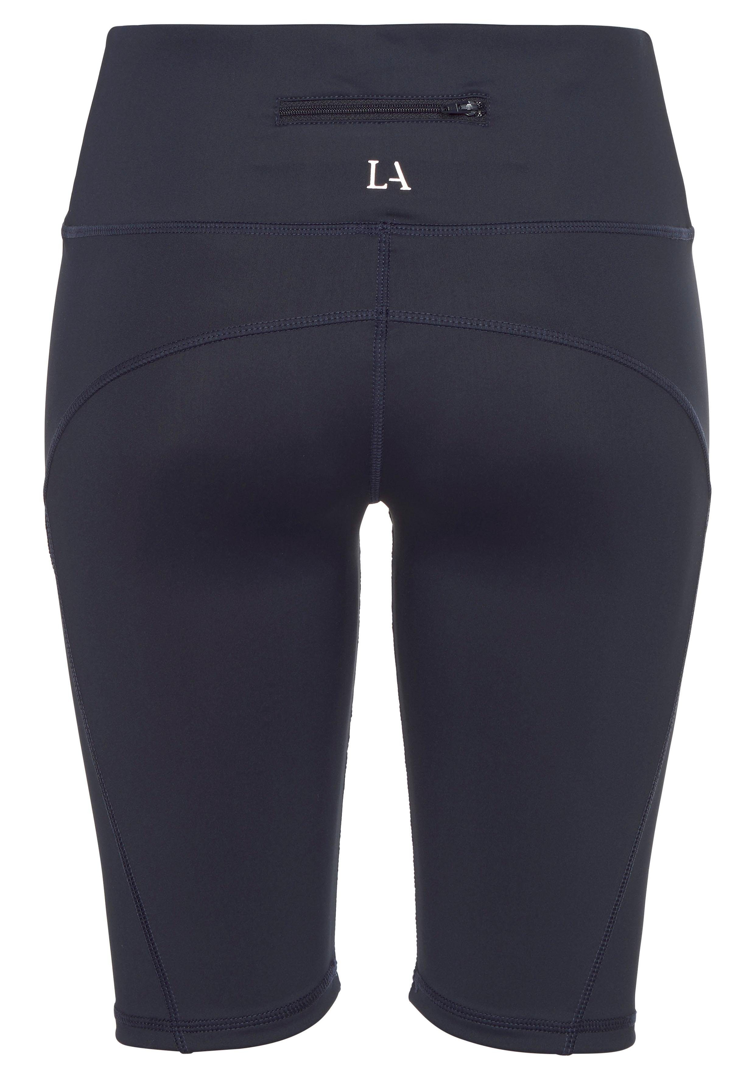 LASCANA ACTIVE Radlerhose Basic Bottoms mit kleiner Bundtasche hinten