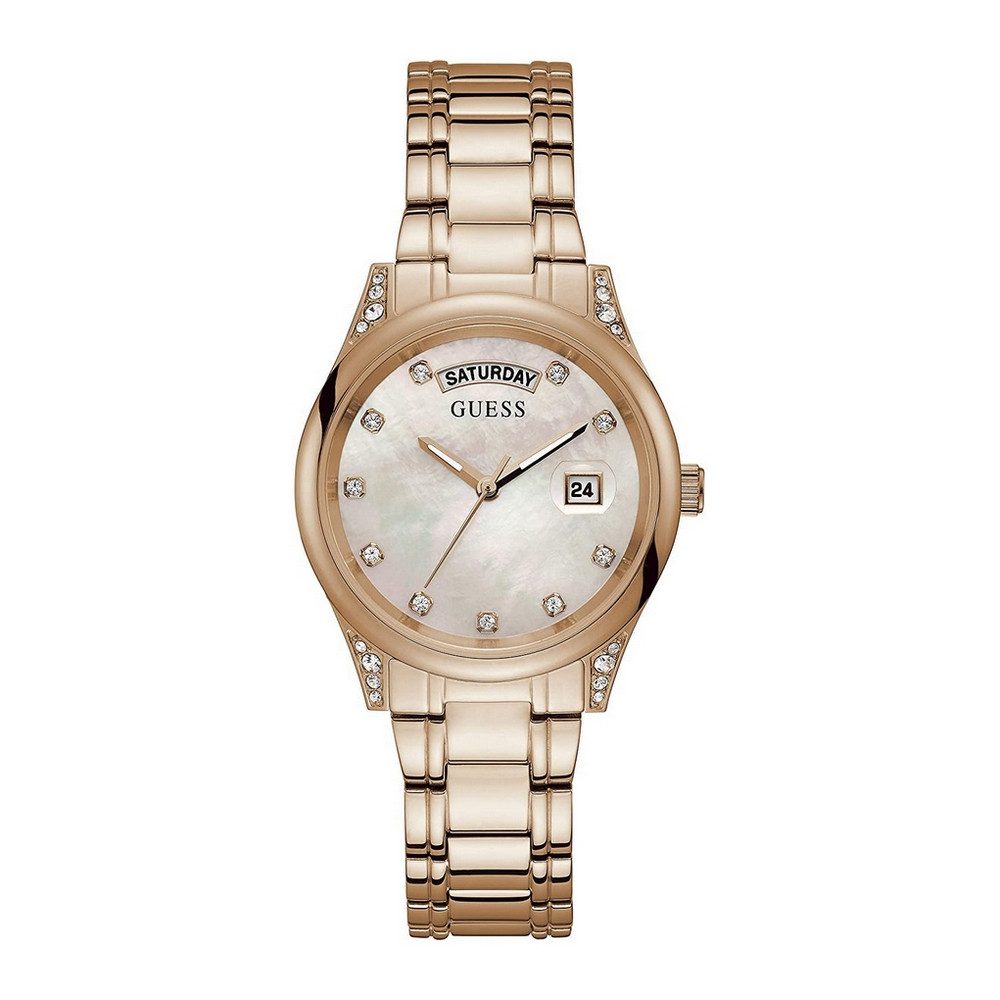 Guess Quarzuhr Guess AmenDamenUhrDamenArmbanduhrDamenuhrDamenarmbanduhrGW0047L2Ø36mmE