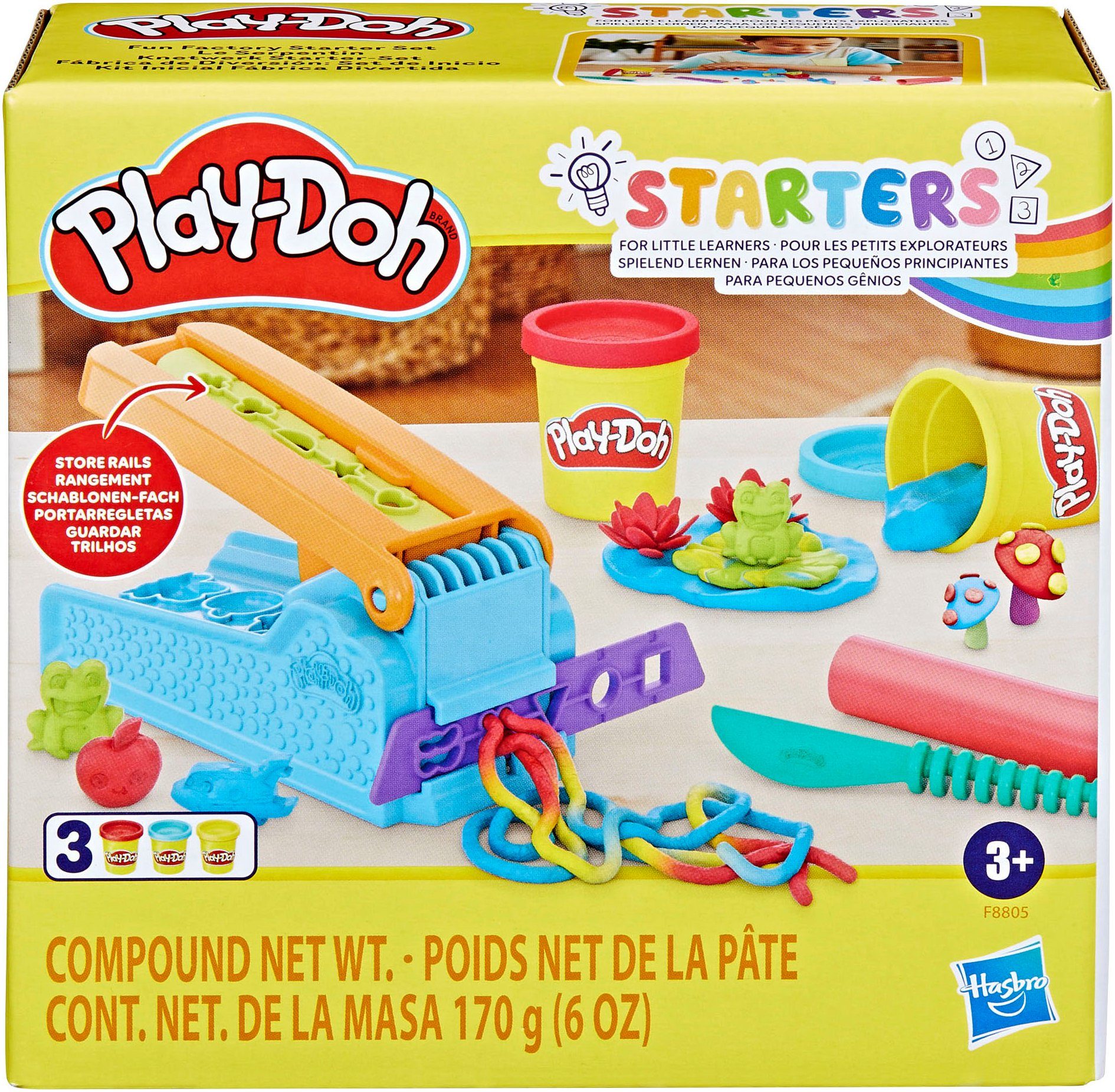 Hasbro Knete Play-Doh, Knetwerk Starter-Set