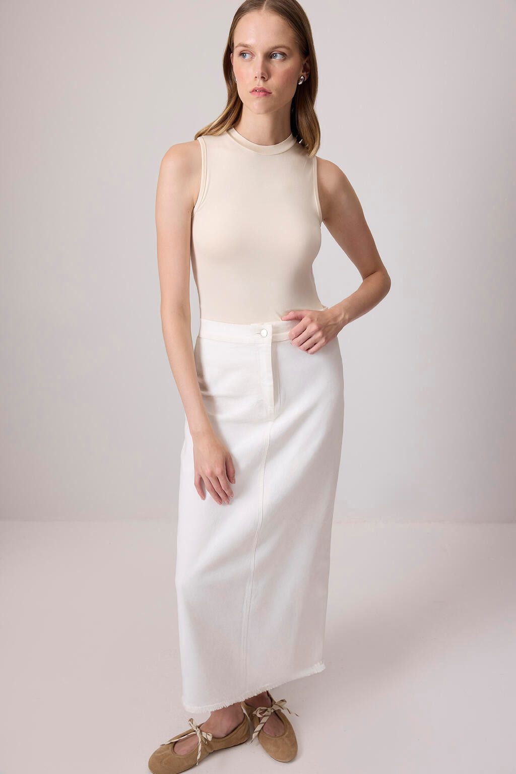 touche prive Kurzarmbody ÄRMELLOSE UNTERWÄSCHE-TUNIKA ZUM TURTLENKEN