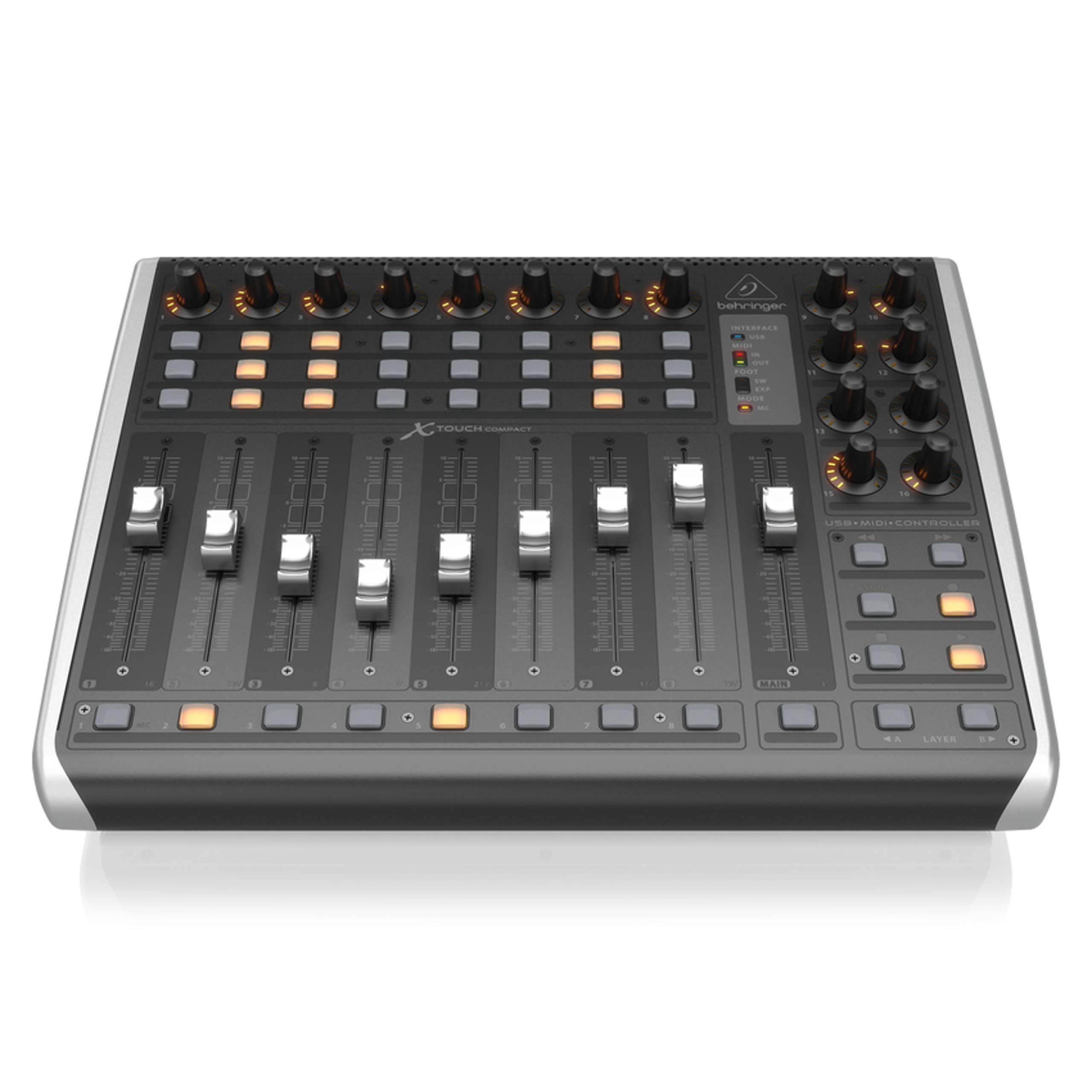 Behringer Mischpult, (X Touch Compact, Hardware Controller, DAW Controller), X Touch Compact - DAW Controller