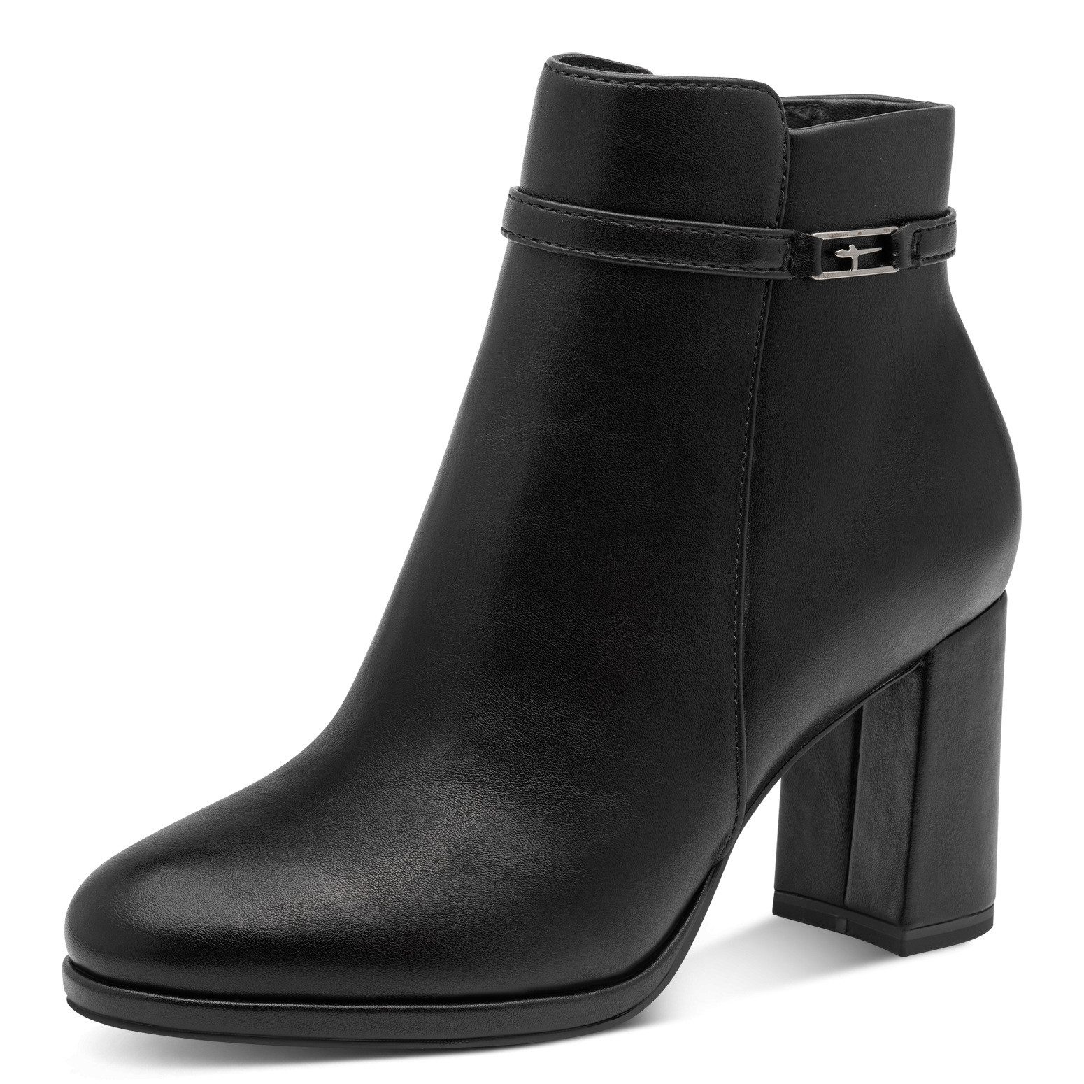 Tamaris Ankleboots Stiefelette mit Zierschnalle, in veganer Verarbeitung