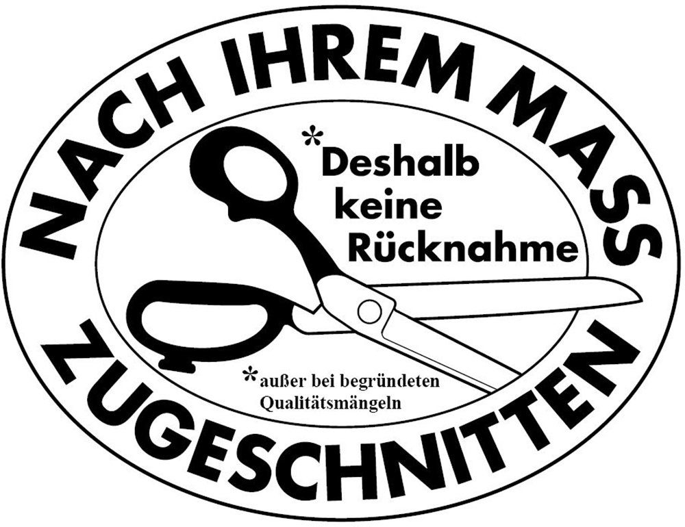 (1 blickdicht, Schlaufen Collection Maß Vorhang nach hellgrau light, Uni St), Wirth,