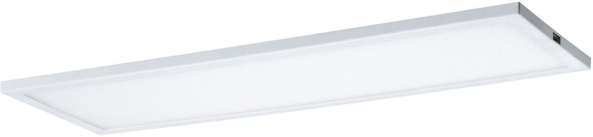 Paulmann Unterschrankleuchte Unterschrank-Panel LED Ace 7,5W Weiß 10x30cm Basisset, LED fest integriert, Warmweiß, Unterschrank-Panel LED Ace 7,5W Weiß 10x30cm Basisset