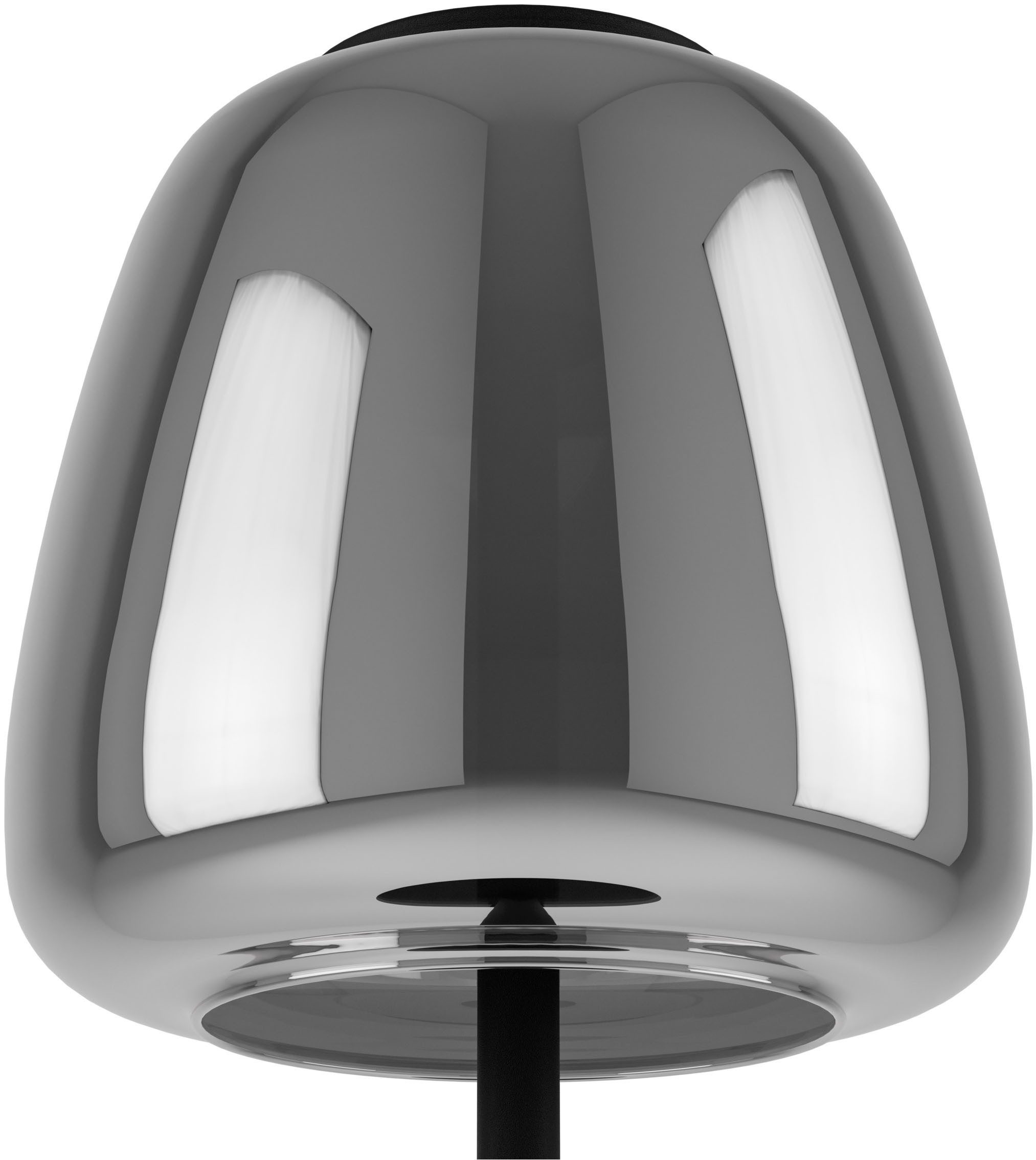 EGLO Tischleuchte ALFERO-Z Tischlampe - Stahl - LED - 7,7W - IP20, Bluetooth, CCT - über Fernbedienung, Dimmfunktion, Ein-/Ausschalter, Farbwechsel, Memoryfunktion, Nachtlichtfunktion, RGB, Weckerfunktion, dimmbar über Fernbedienung, mehrere Helligkeitsstufen, LED fest integriert, Neutralweiß, Kaltweiß, Warmweiß, Nachttischlampe, Schreibtischleuchte, Leselampe, H34,5 x Ø16,5 cm