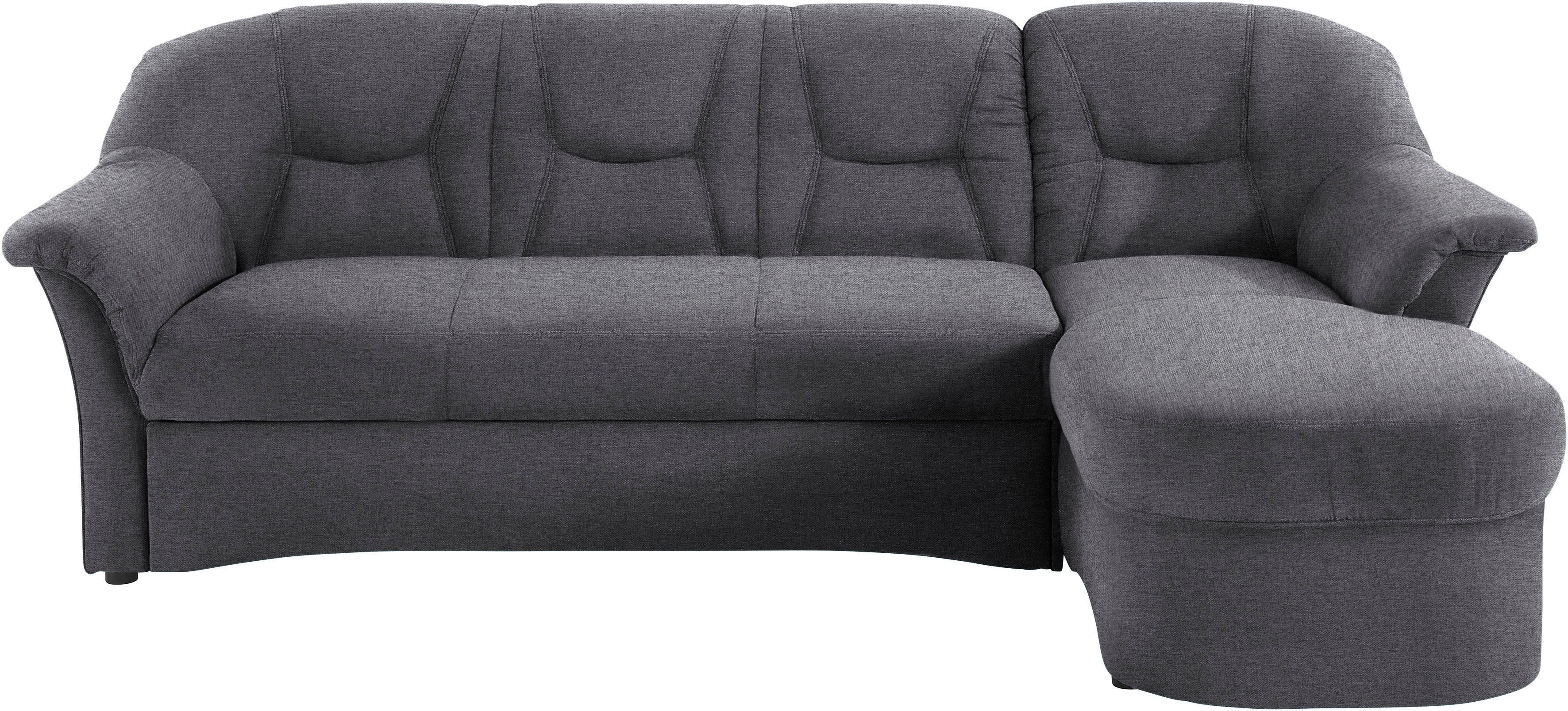 DOMO collection Ecksofa "Sarafina zeitlos und komfortabel, optional mit Fed günstig online kaufen