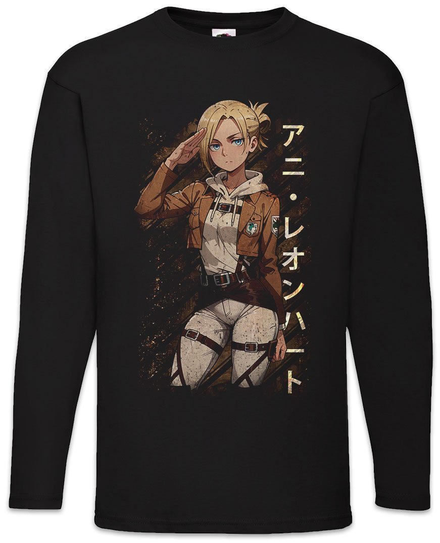 Langarmshirt Annie Leonhart Langarm T-Shirt Attack Shingeki No Kyojin AOT On Titan