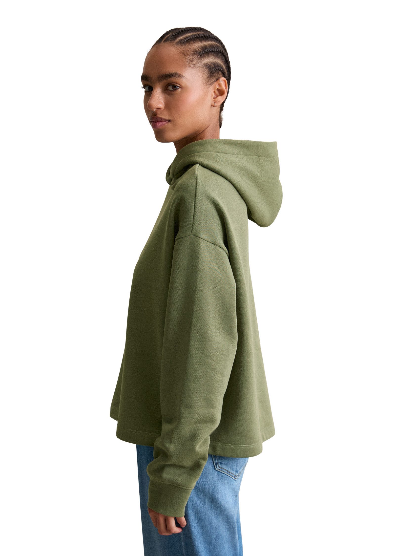 Marc O'Polo DENIM Sweatshirt aus softem Bio-Baumwolle-Mix günstig online kaufen