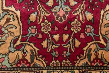 Wollteppich Täbriz Teppich handgeknüpft rot, morgenland, rechteckig, Höhe: 8 mm