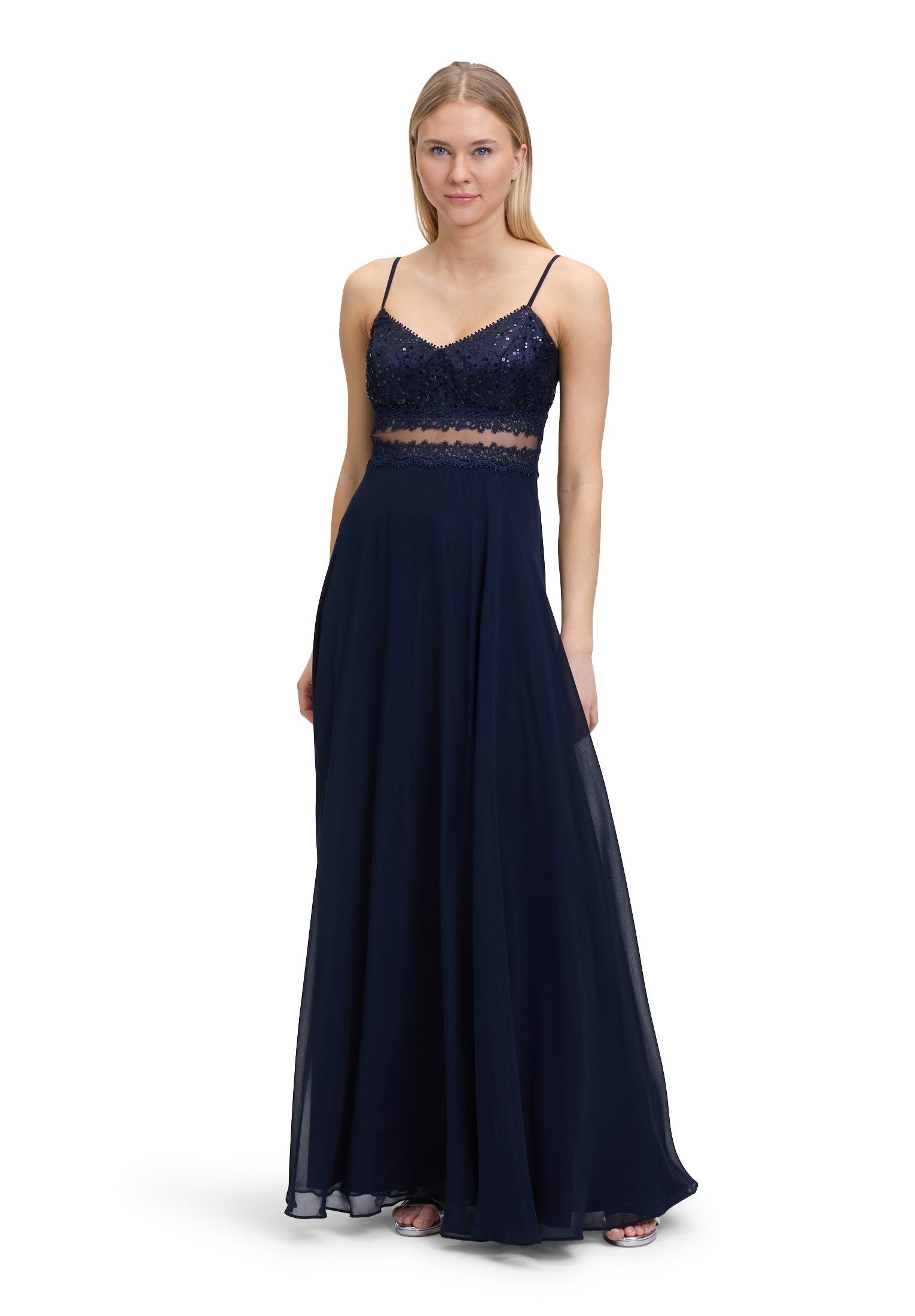 Vera Mont Abendkleid "Vera Mont Damen Abendkleid mit Spitze" Ohne Tasche De günstig online kaufen