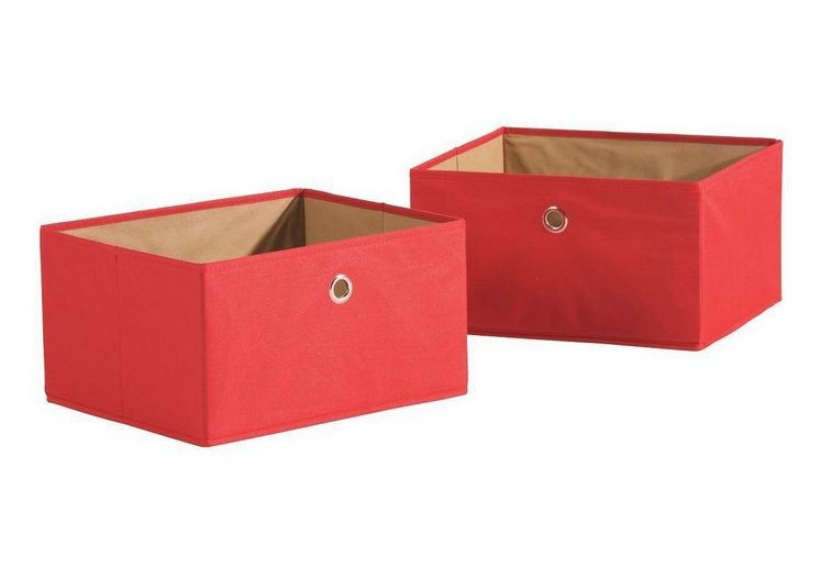 Roba, Aufbewahrungskisten, »Canvas-Boxen - 2er Set«, 2 Canvas Boxen