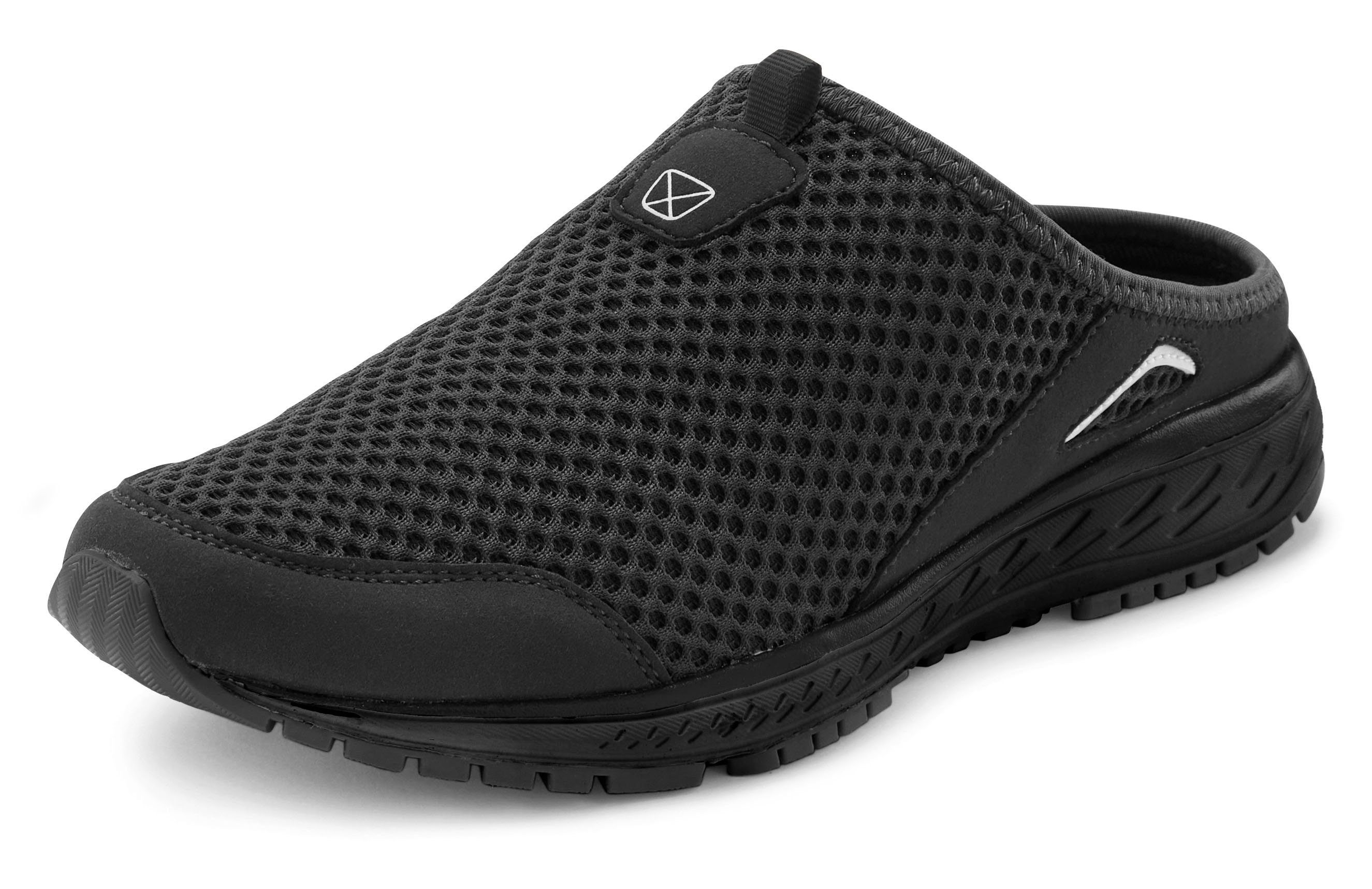 AUTHENTIC LE JOGGER Sabot Clog, Pantolette, Schlappen aus hochwertigem Text günstig online kaufen