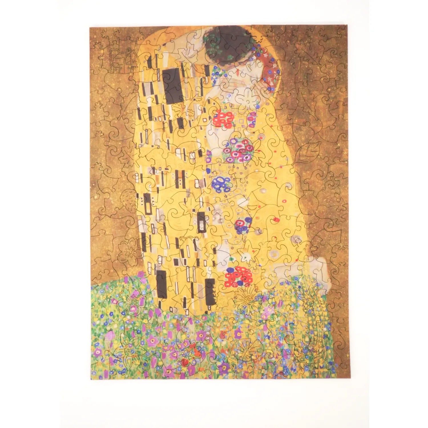 MagicHolz Puzzle Der Kuss Gustav Klimt Holzpuzzle (2D), 250 Puzzleteile, Künstler: Gustav Klimt